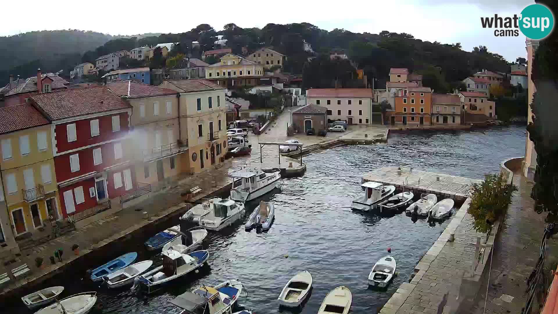 Lussingrande webcam – Piazzetta