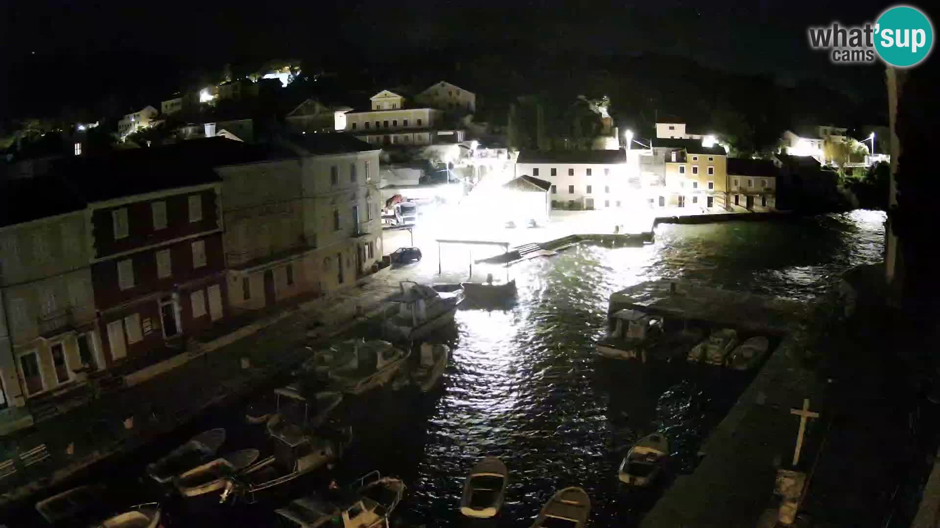 Veli Lošinj camera en vivo – plaza