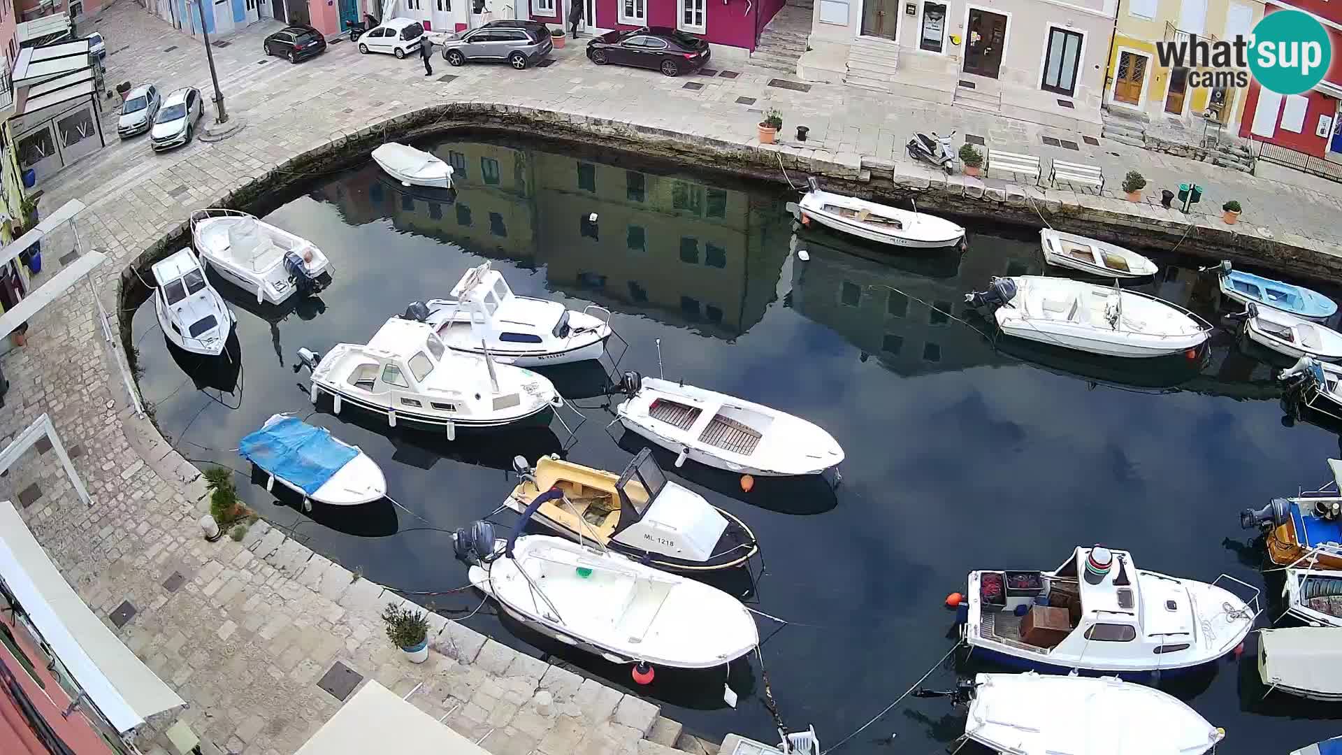 Lussingrande webcam – Piazzetta