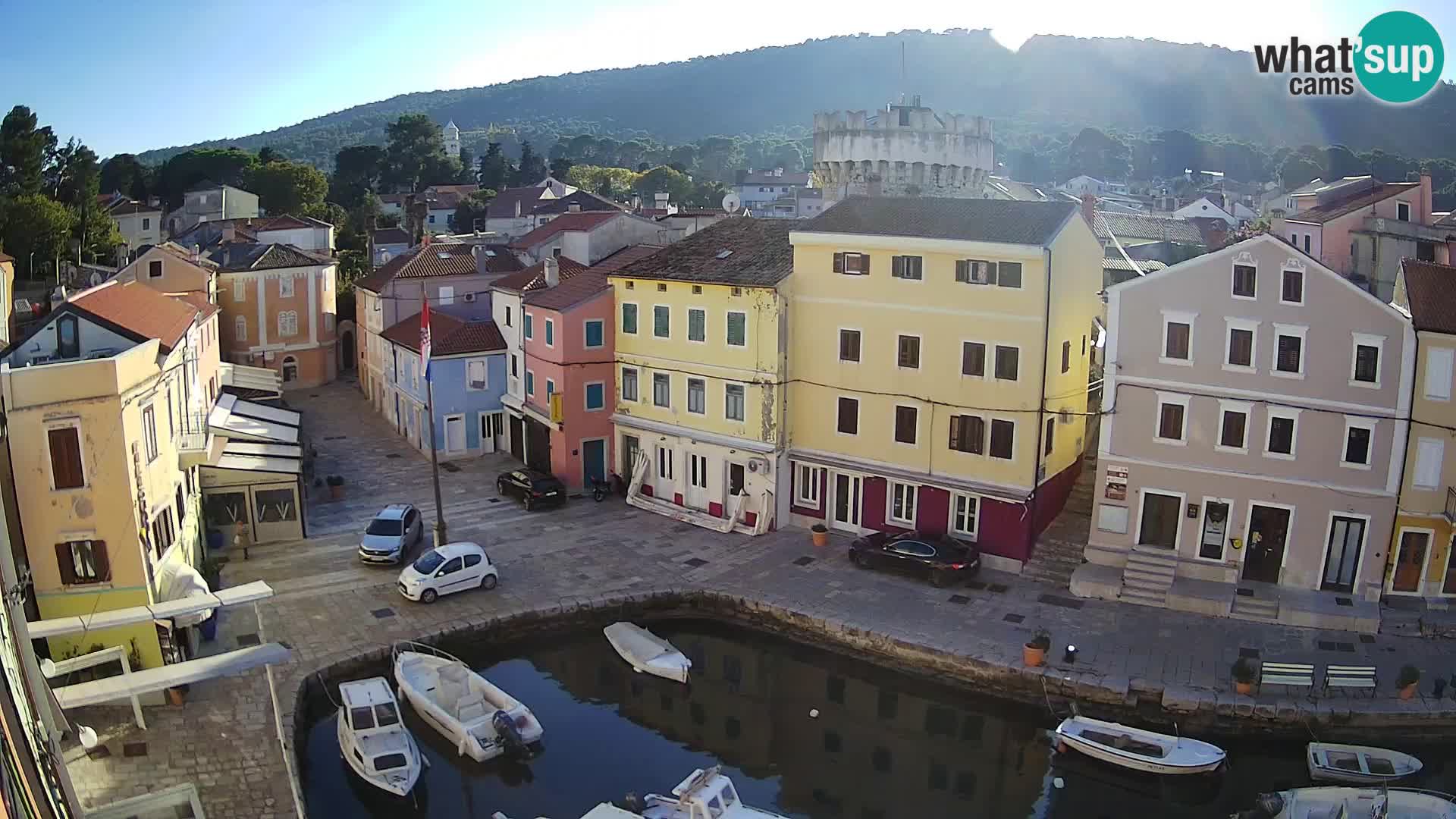 Veli Lošinj camera en vivo – plaza