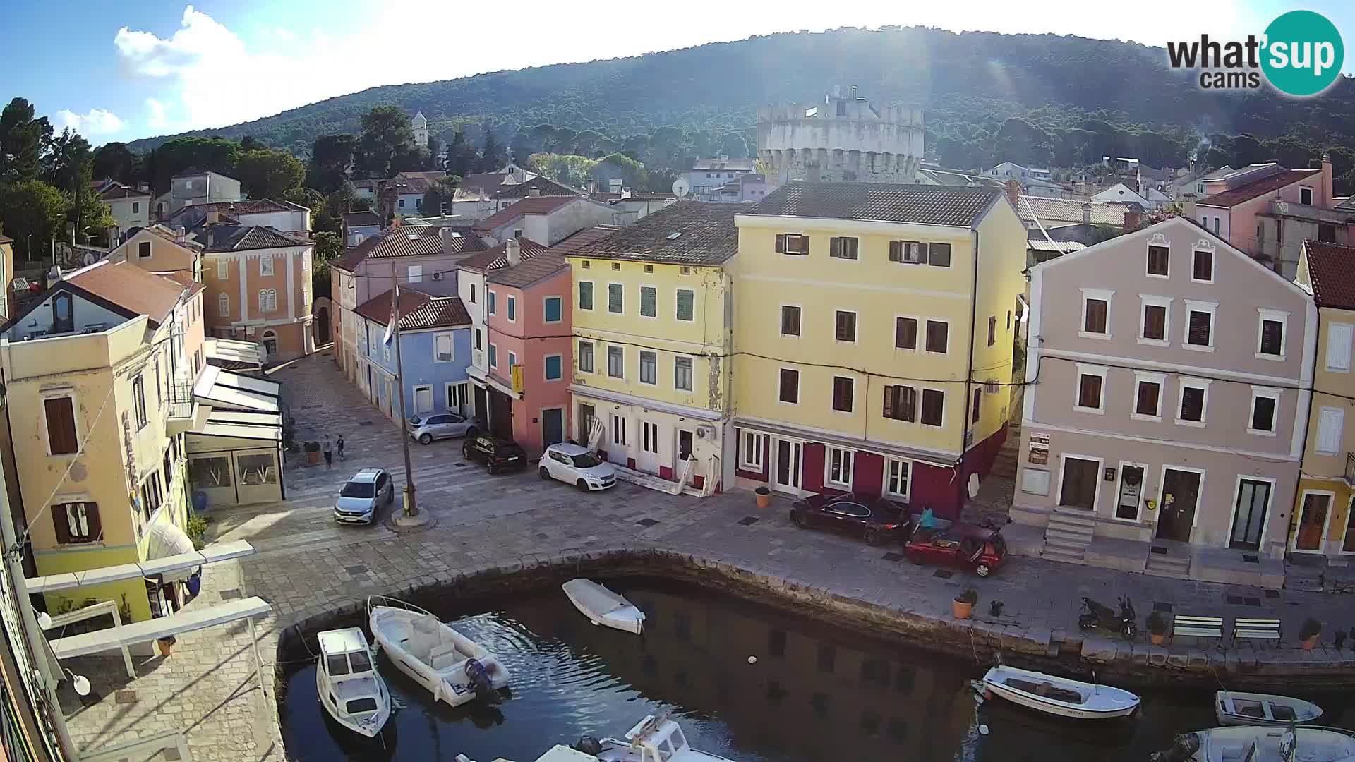 Veli Lošinj camera en vivo – plaza