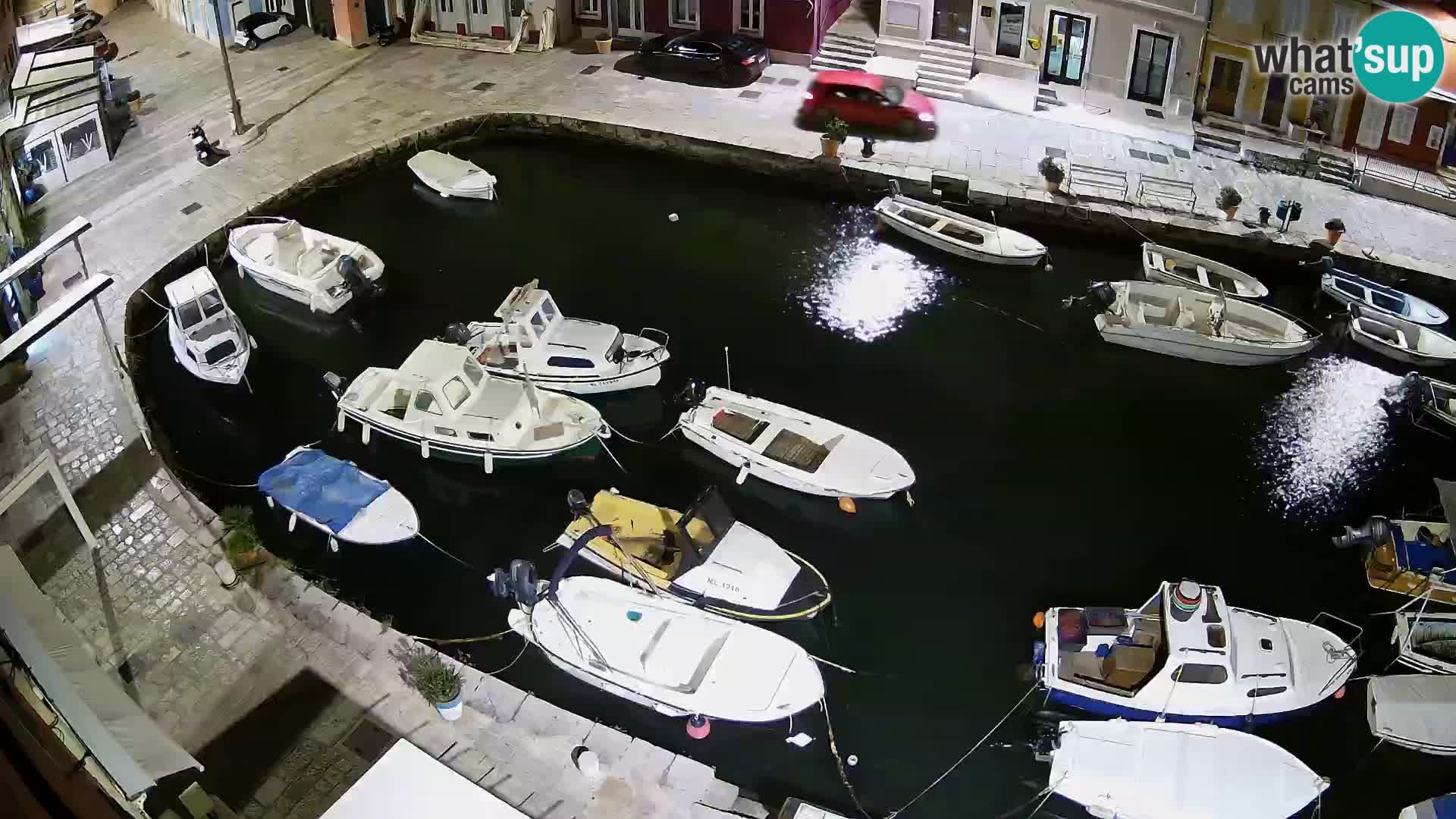 Veli Lošinj camera en vivo – plaza