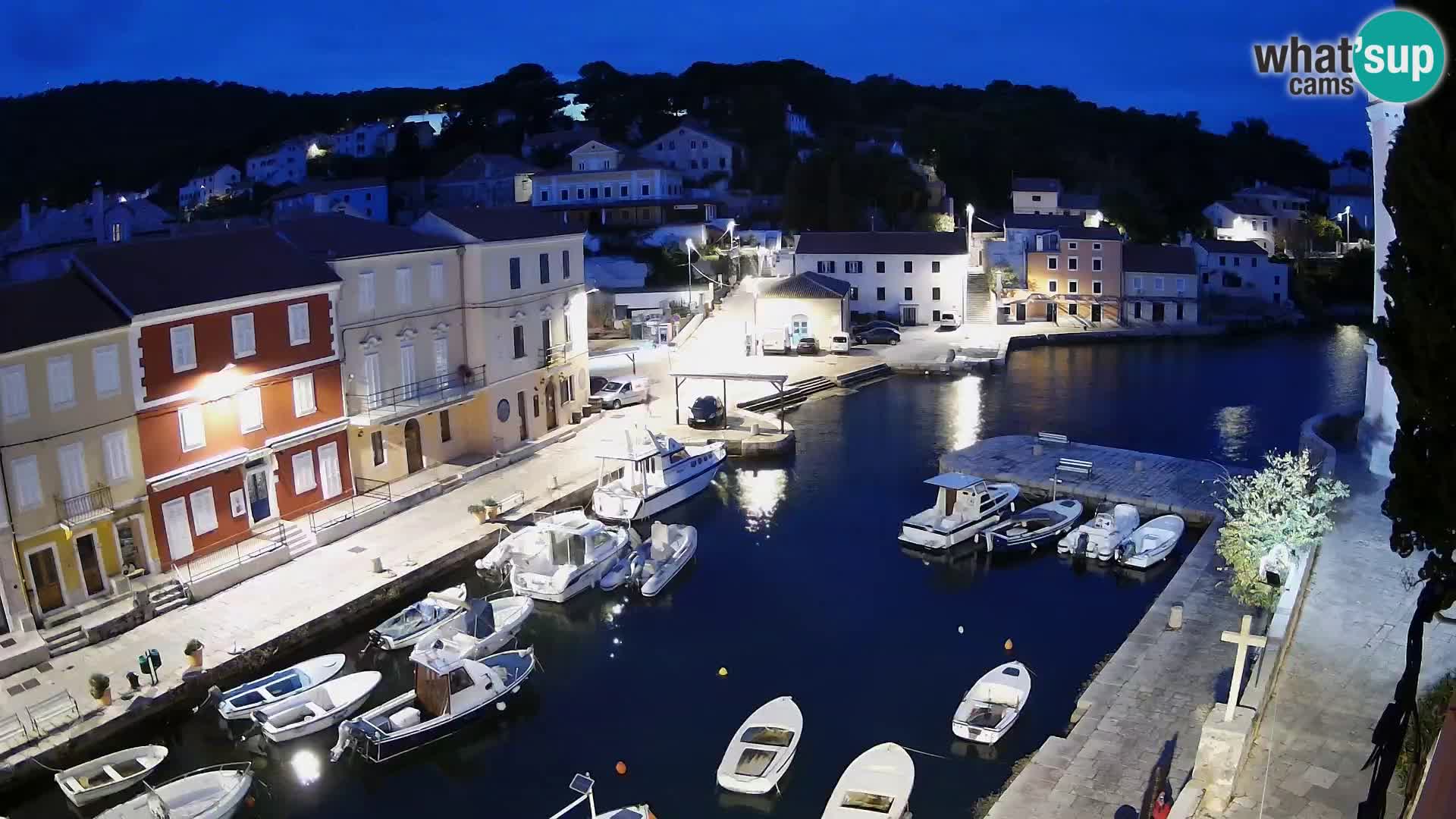 Veli Lošinj camera en vivo – plaza