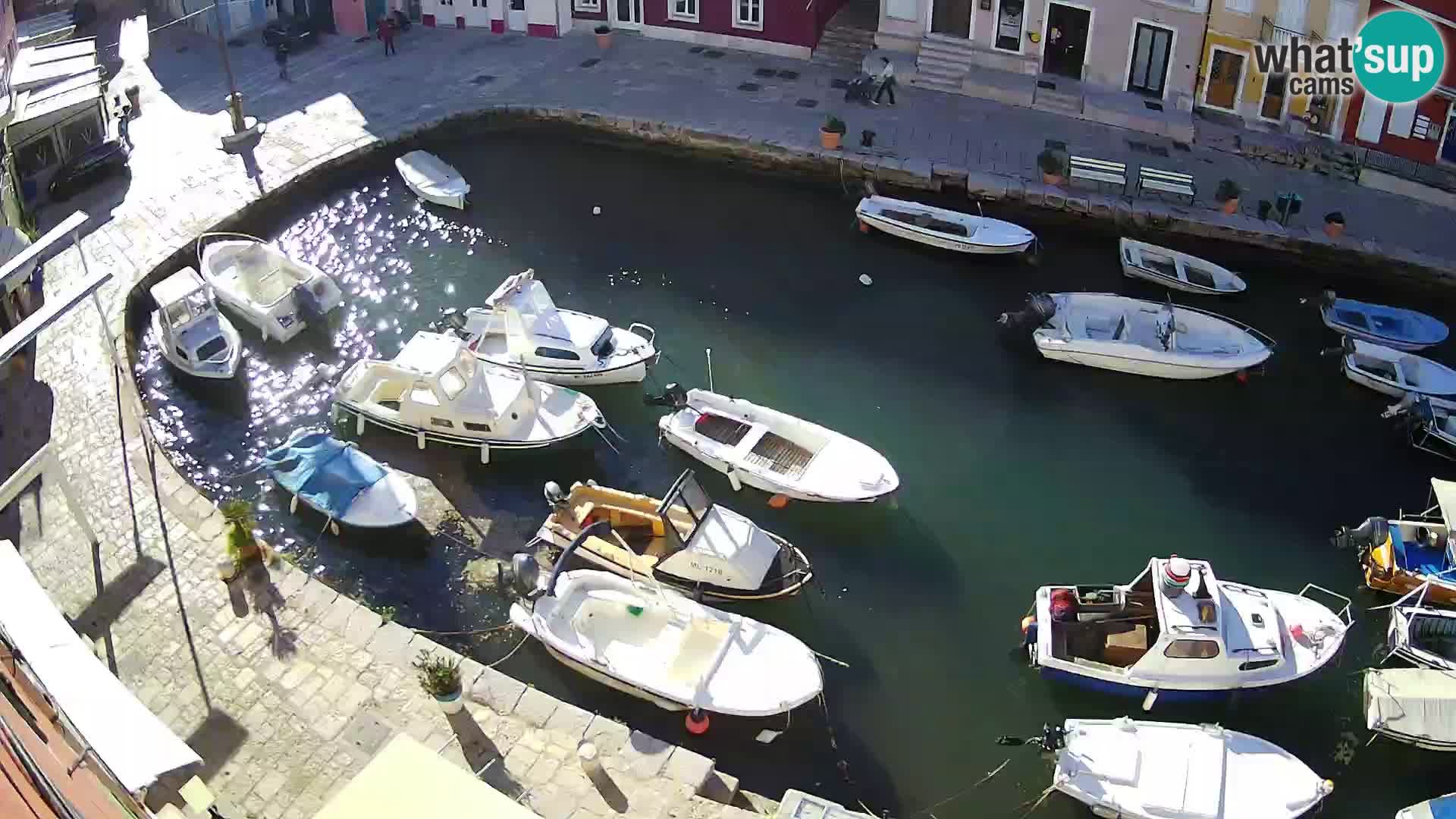 Lussingrande webcam – Piazzetta