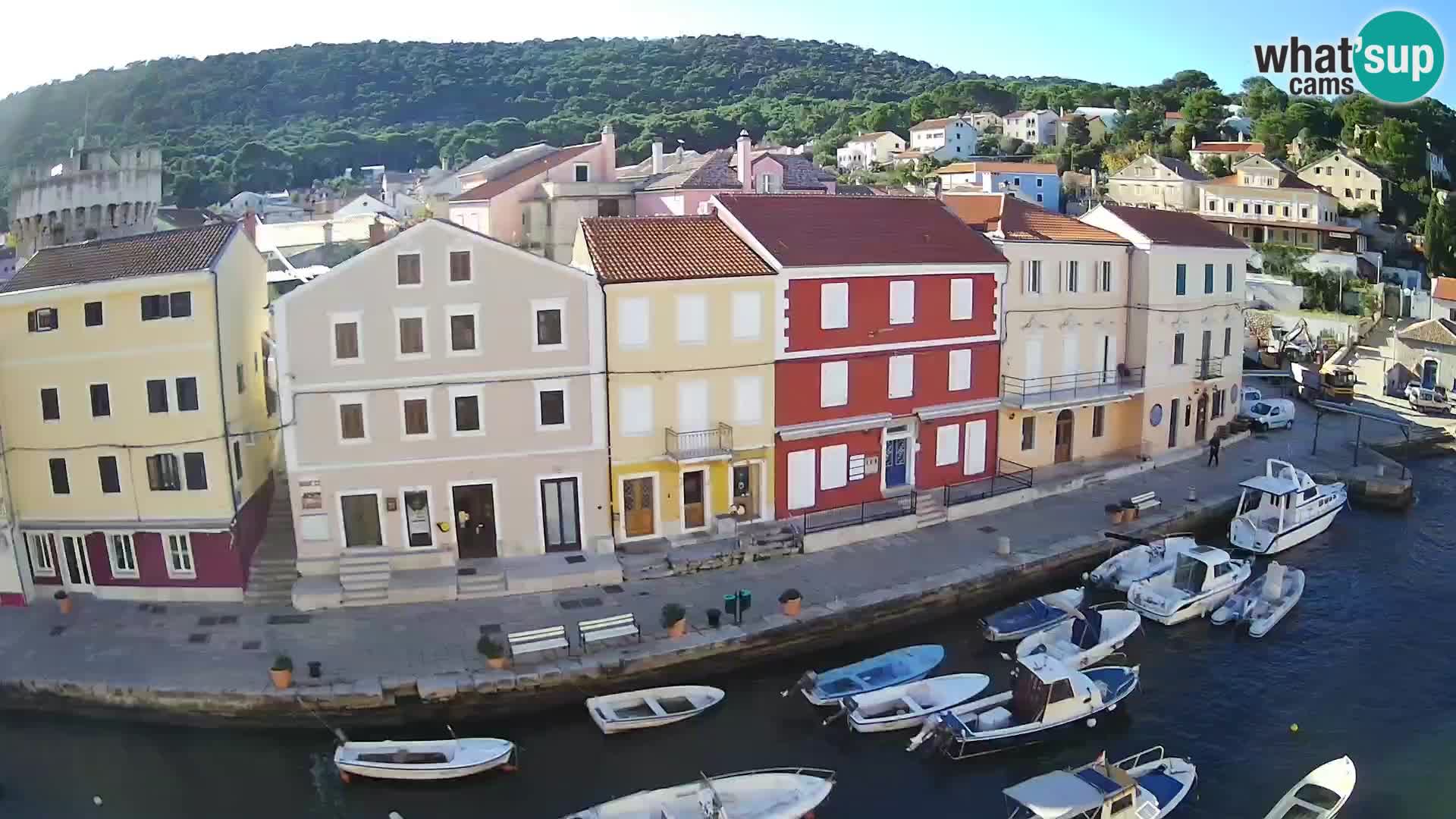 Veli Lošinj camera en vivo – plaza