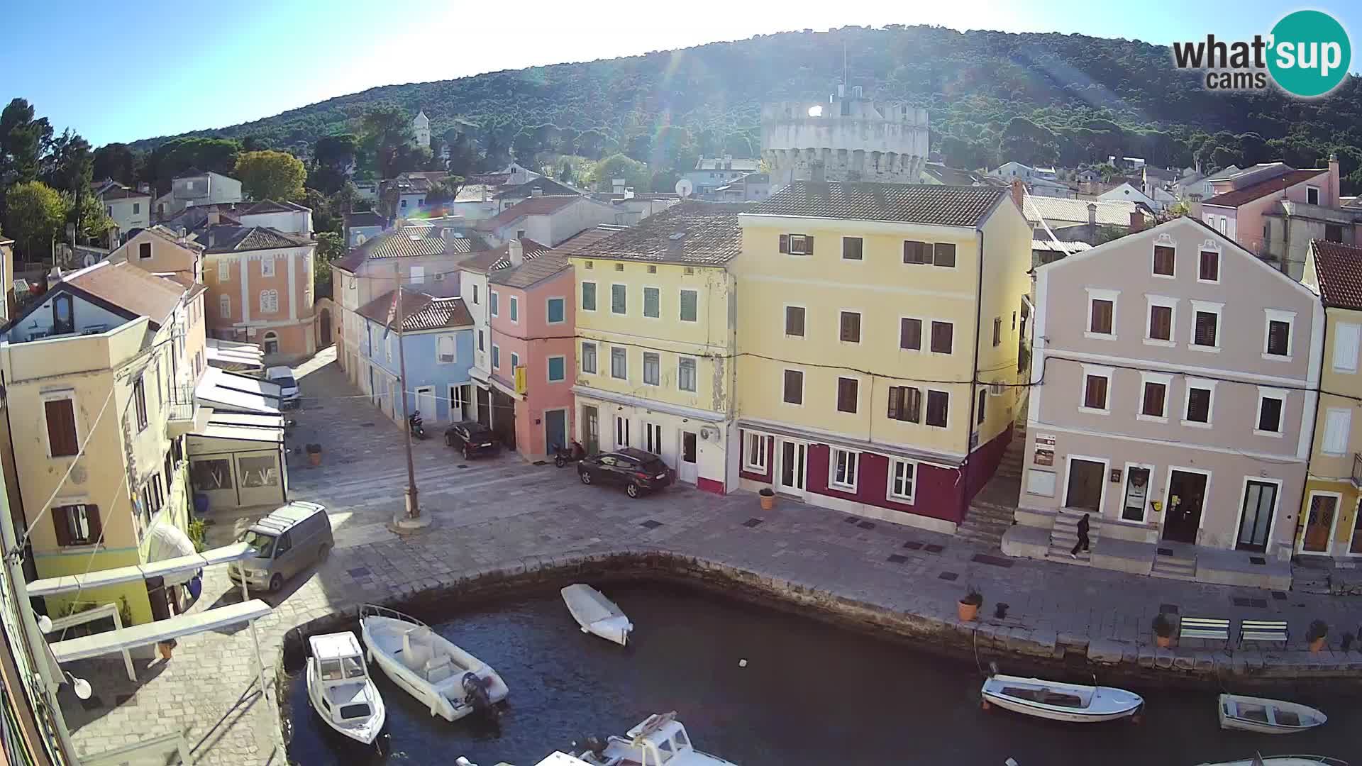 Veli Lošinj camera en vivo – plaza