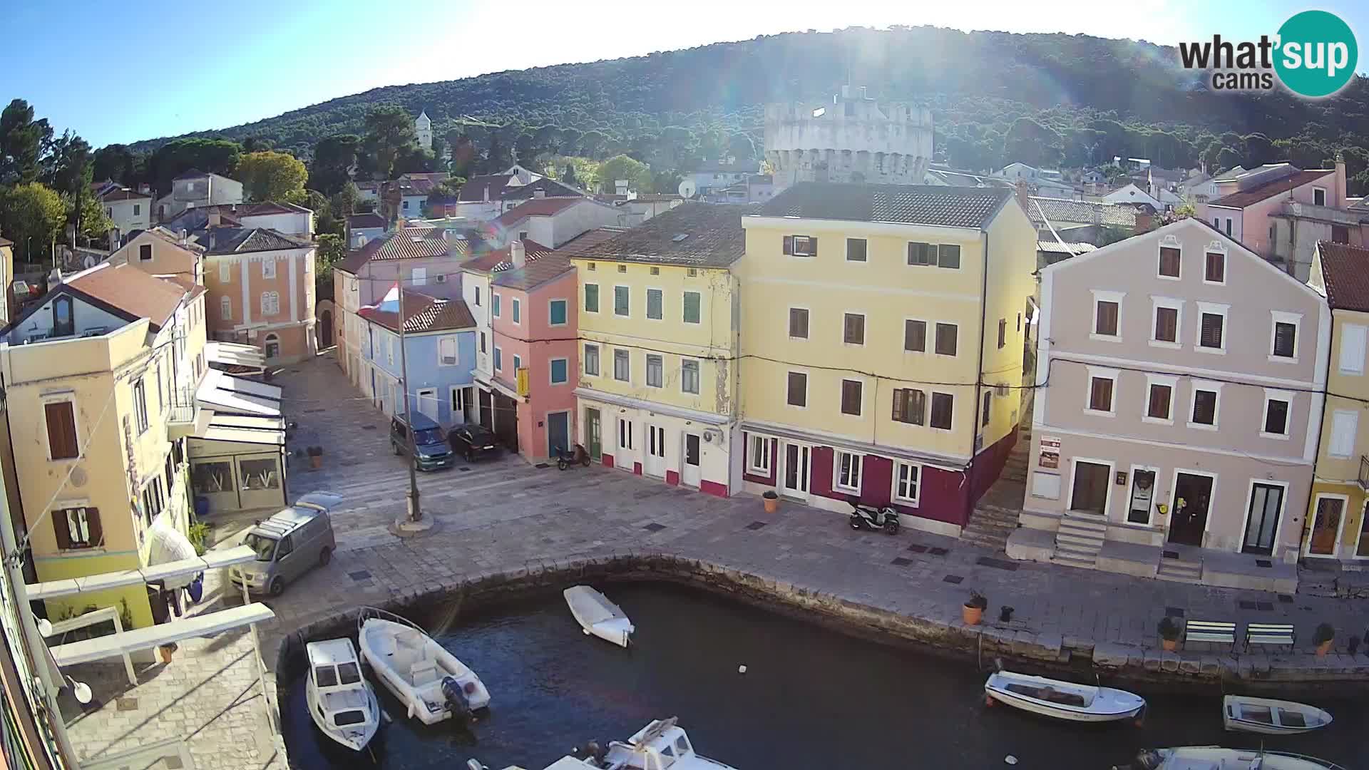 Veli Lošinj camera en vivo – plaza