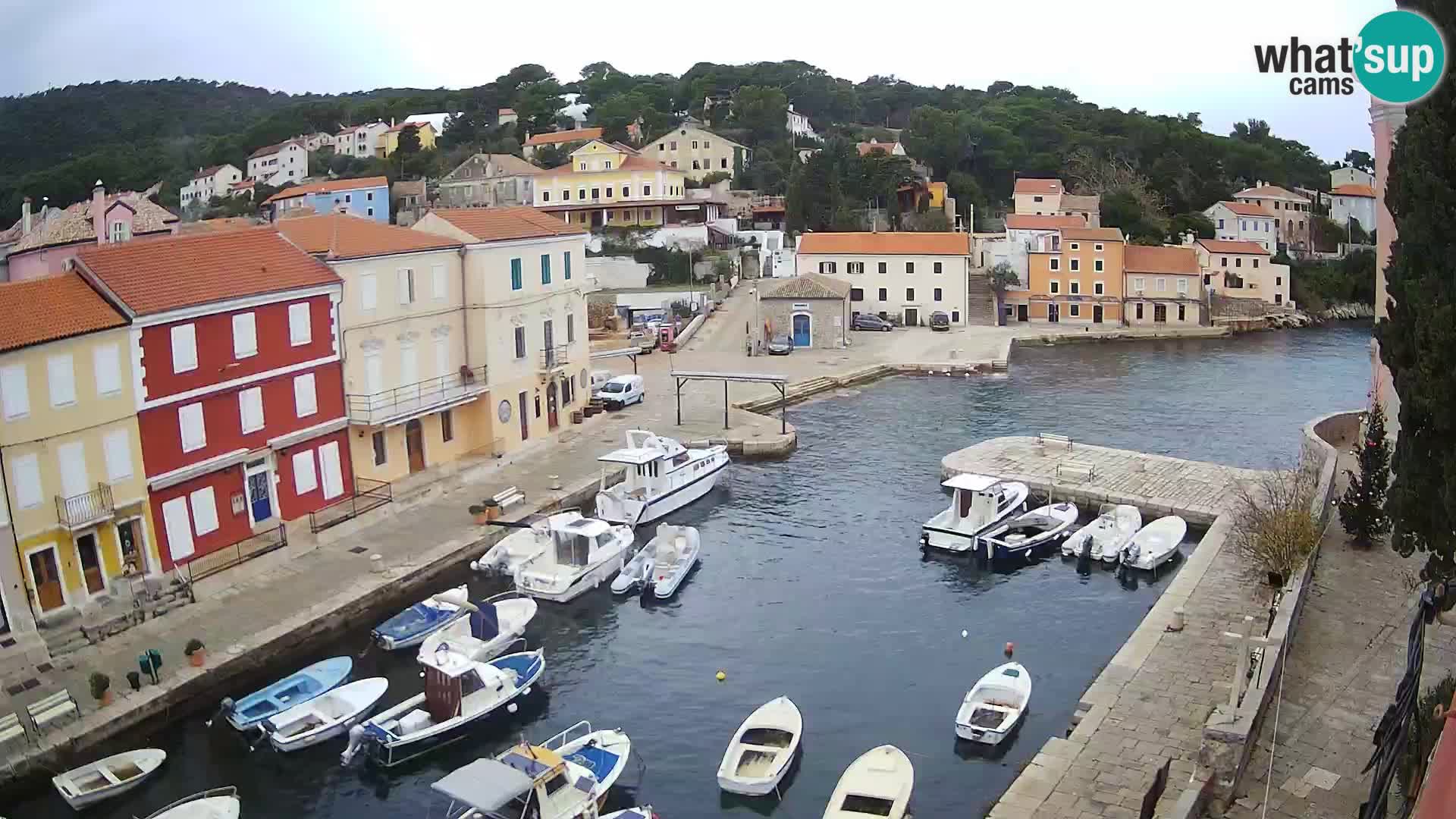 Veli Lošinj web kamera – trgič