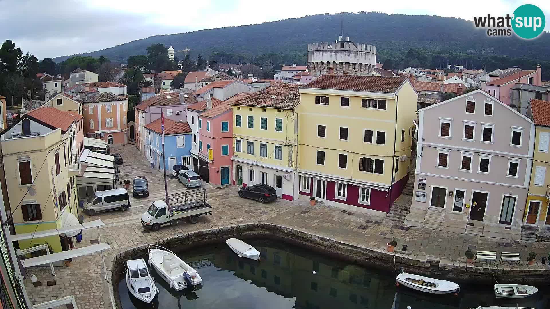 Veli Lošinj camera en vivo – plaza