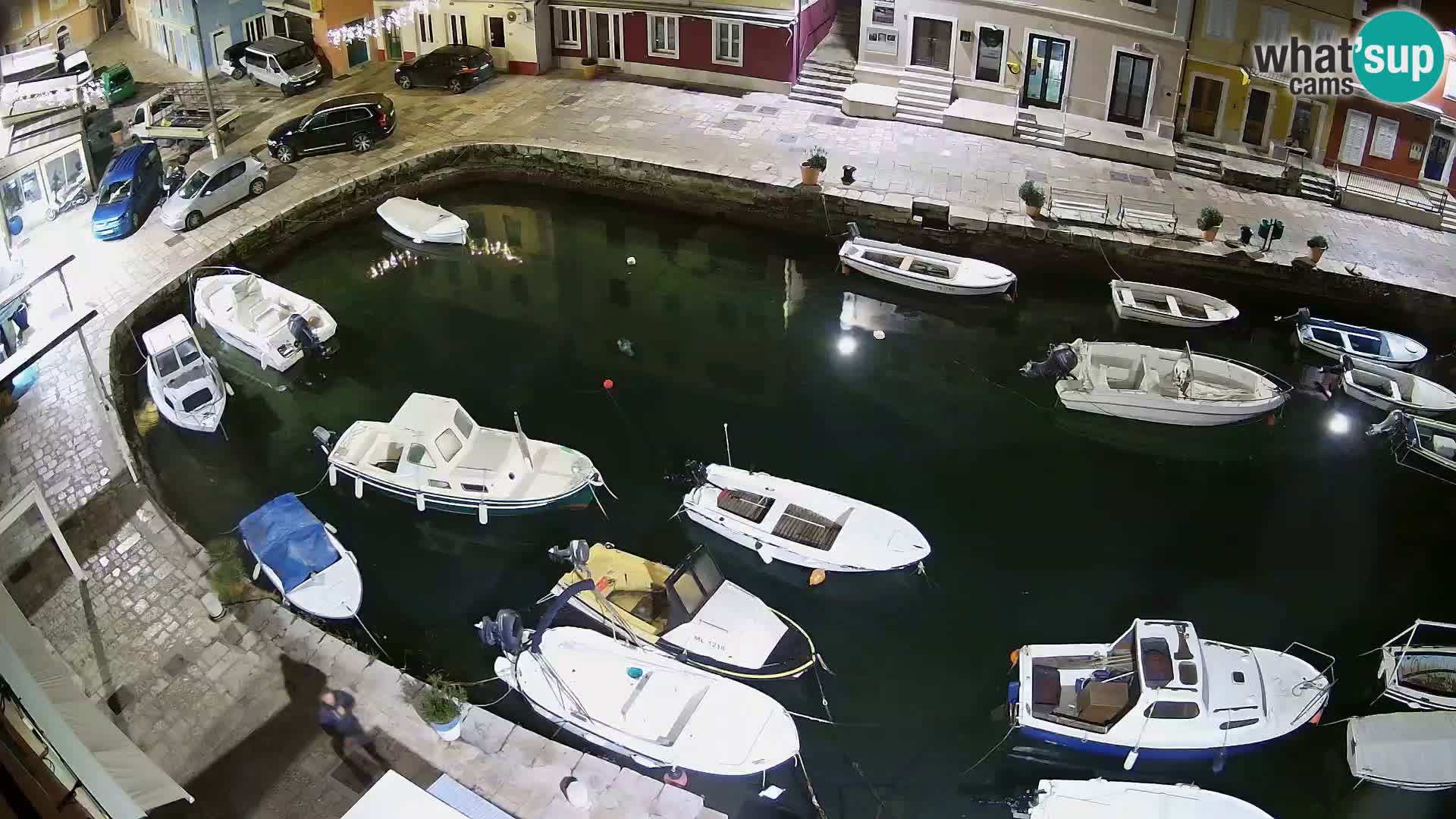 Lussingrande webcam – Piazzetta