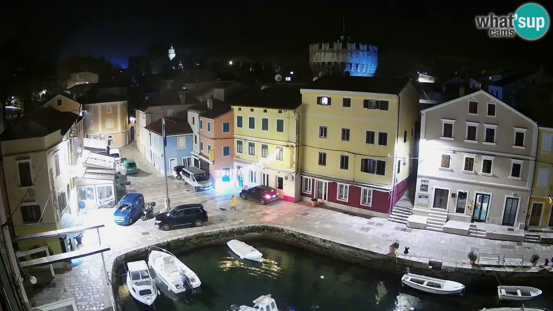 Veli Lošinj camera en vivo – plaza