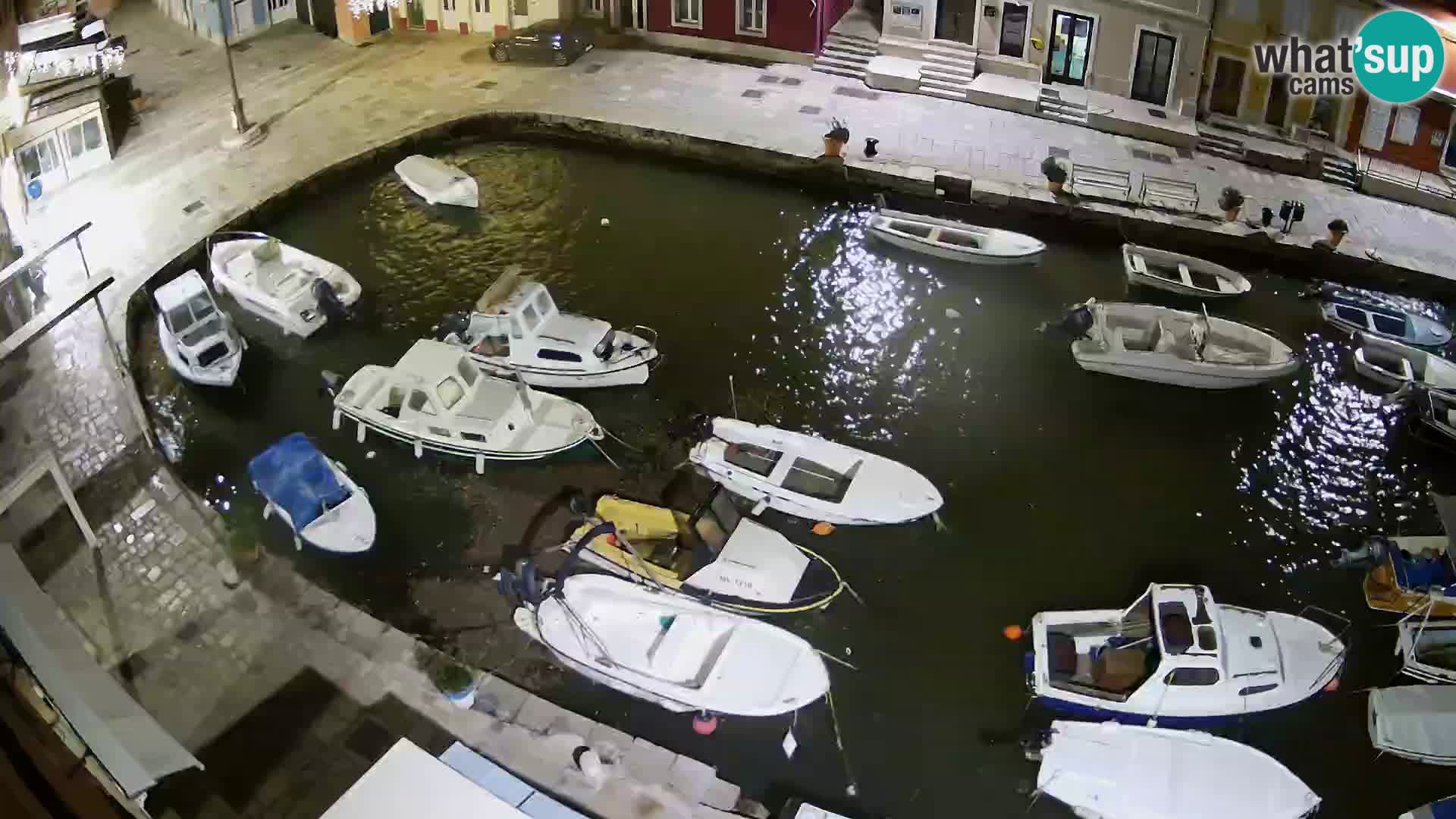 Veli Lošinj camera en vivo – plaza