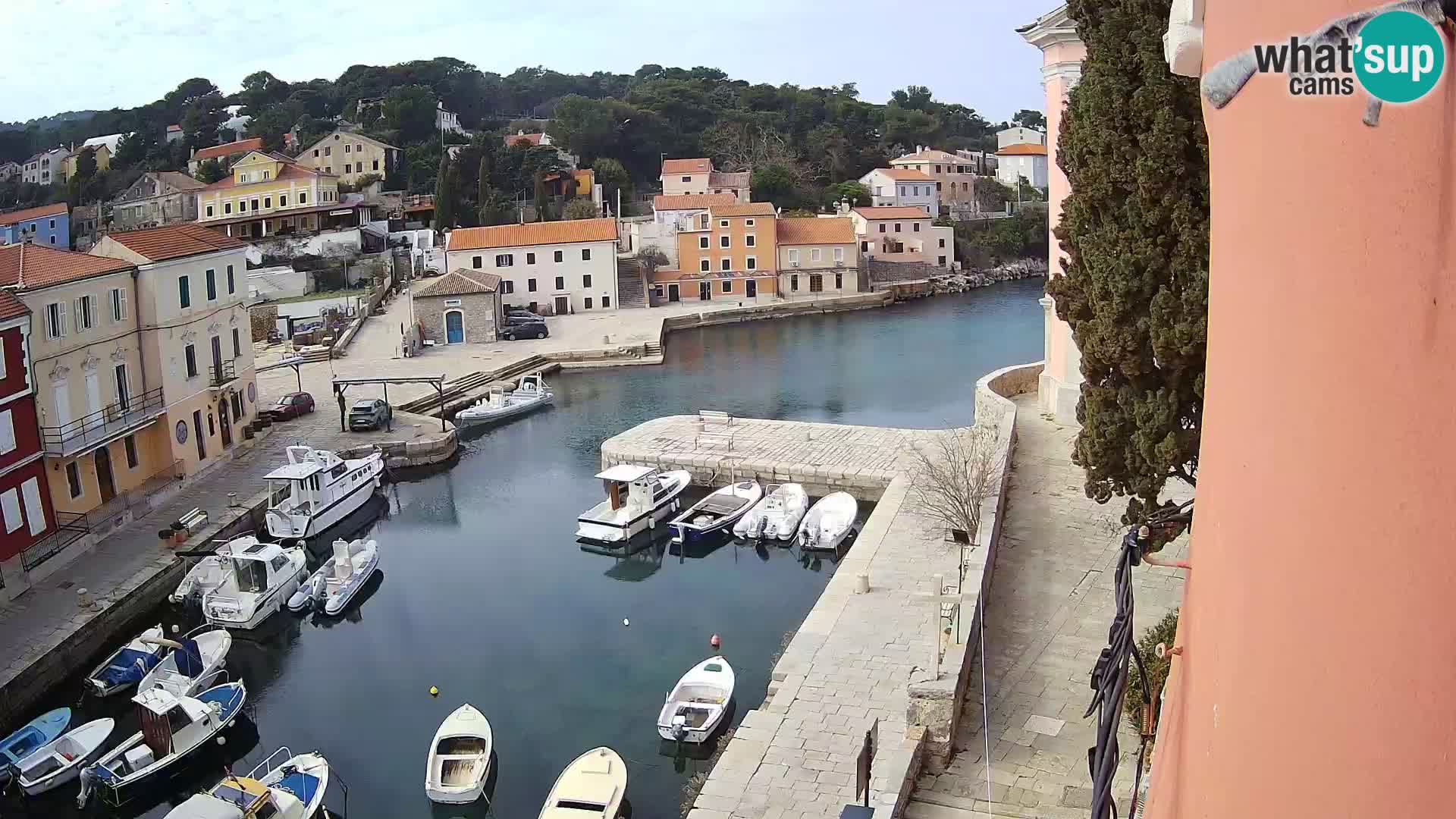 Veli Lošinj camera en vivo – plaza