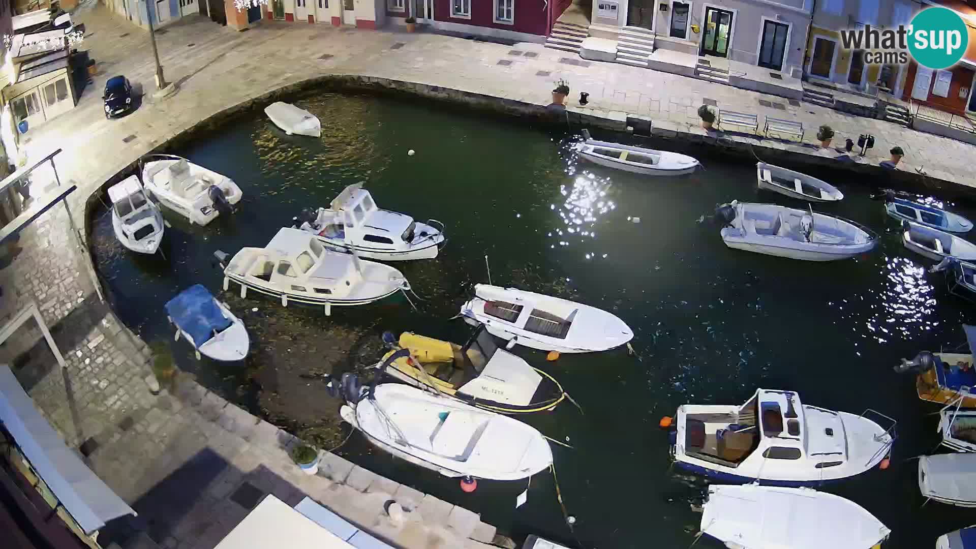 Veli Lošinj camera en vivo – plaza