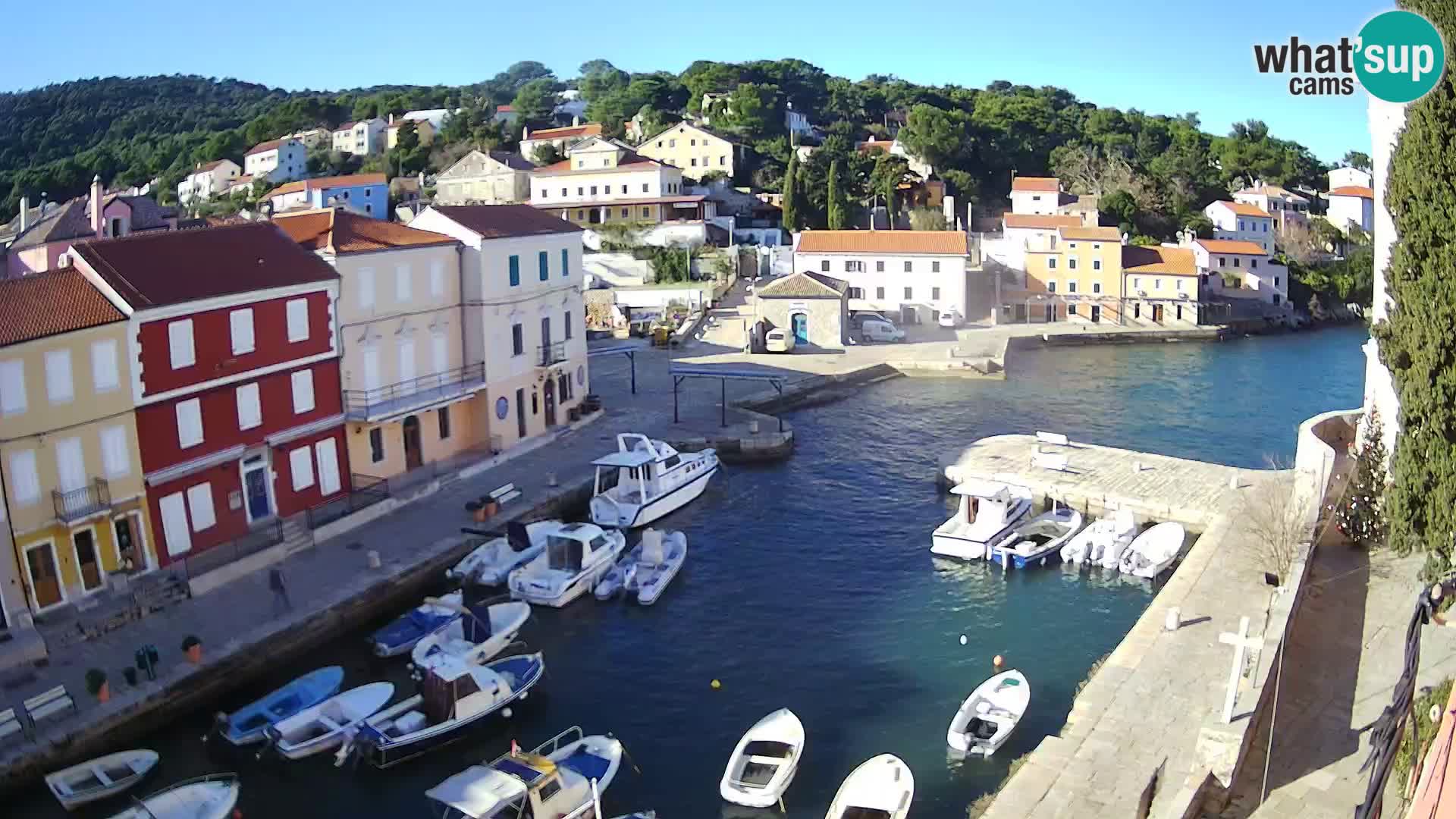 Veli Lošinj camera en vivo – plaza