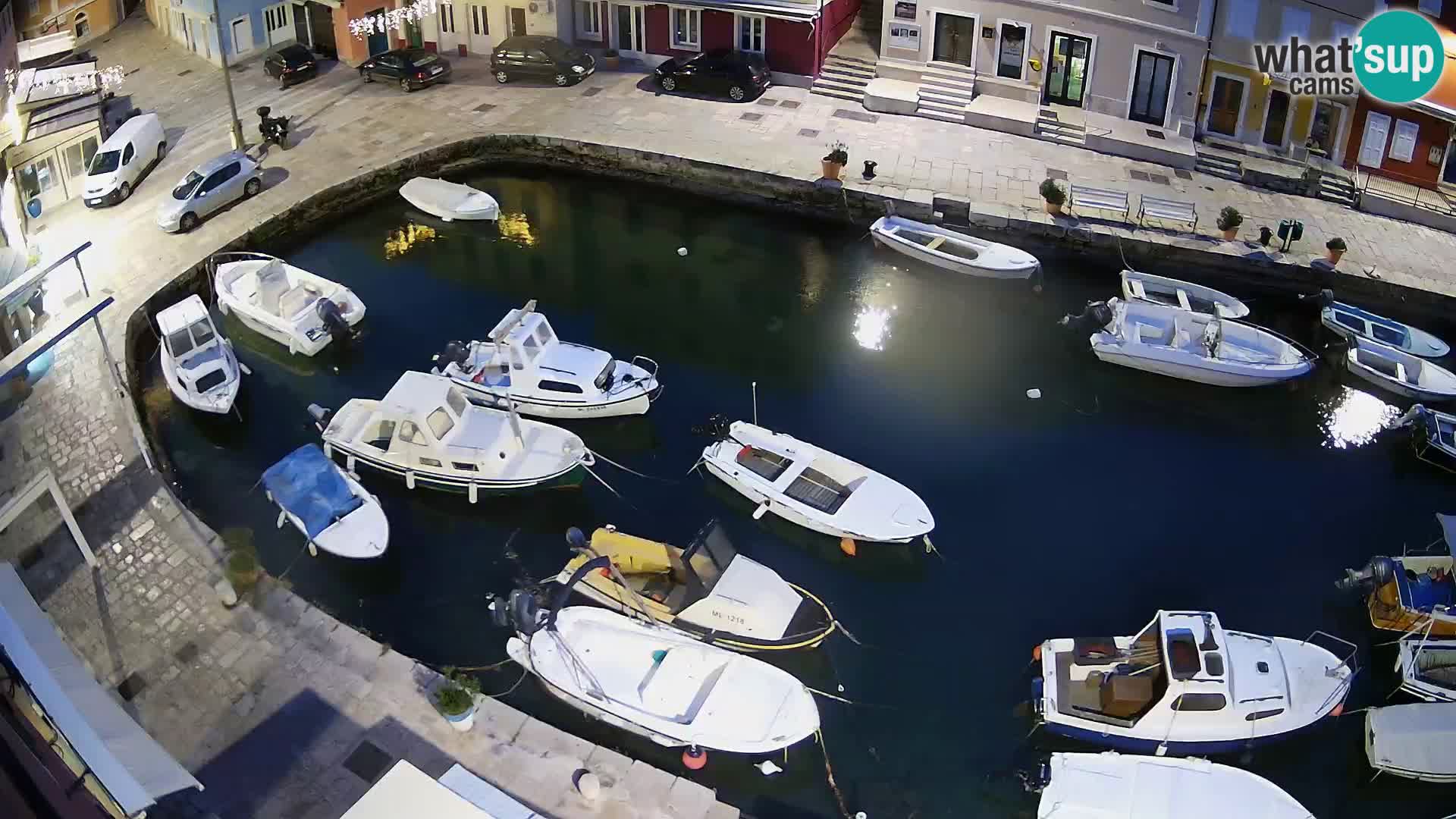 Veli Lošinj camera en vivo – plaza