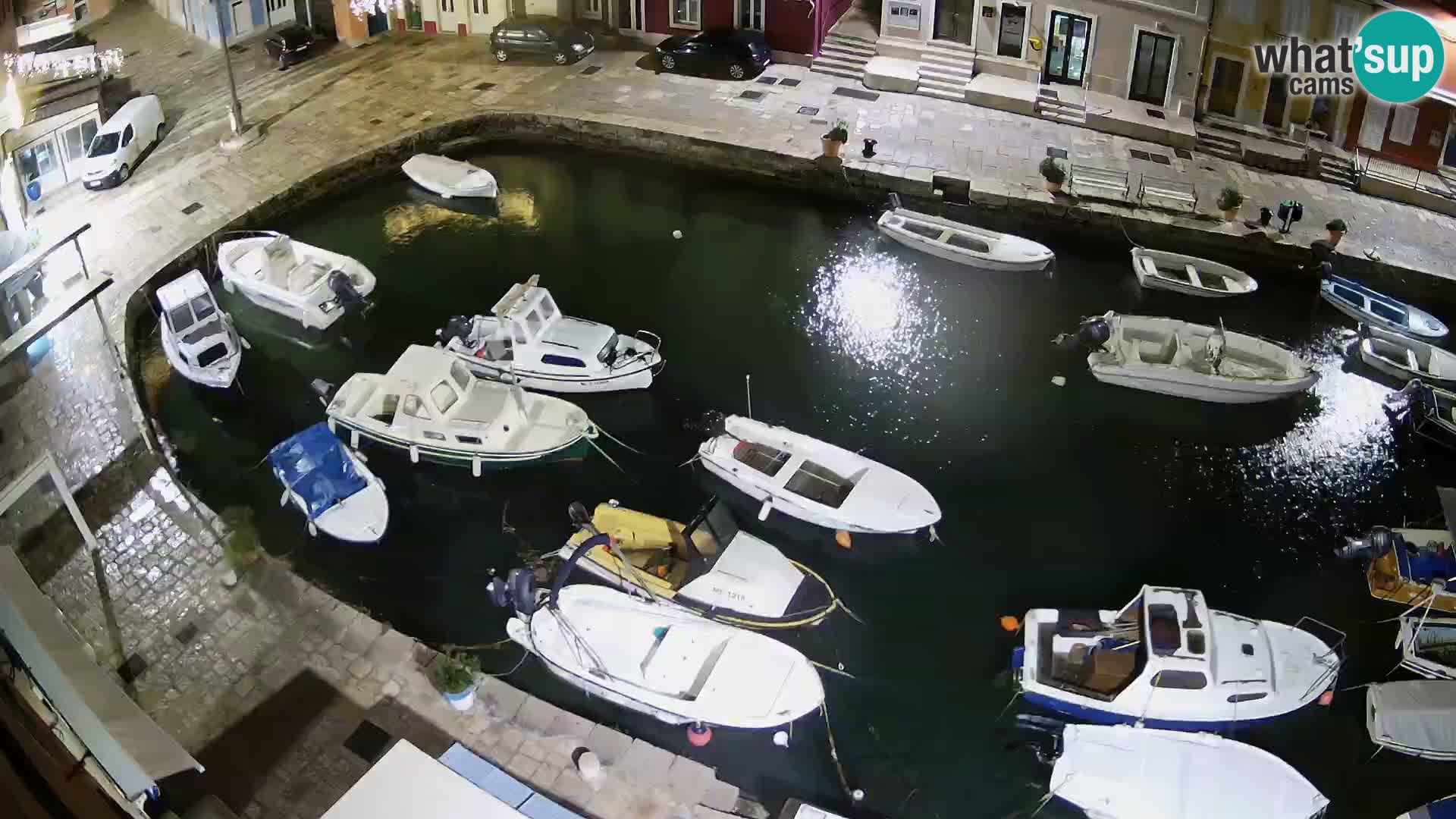 Veli Lošinj camera en vivo – plaza