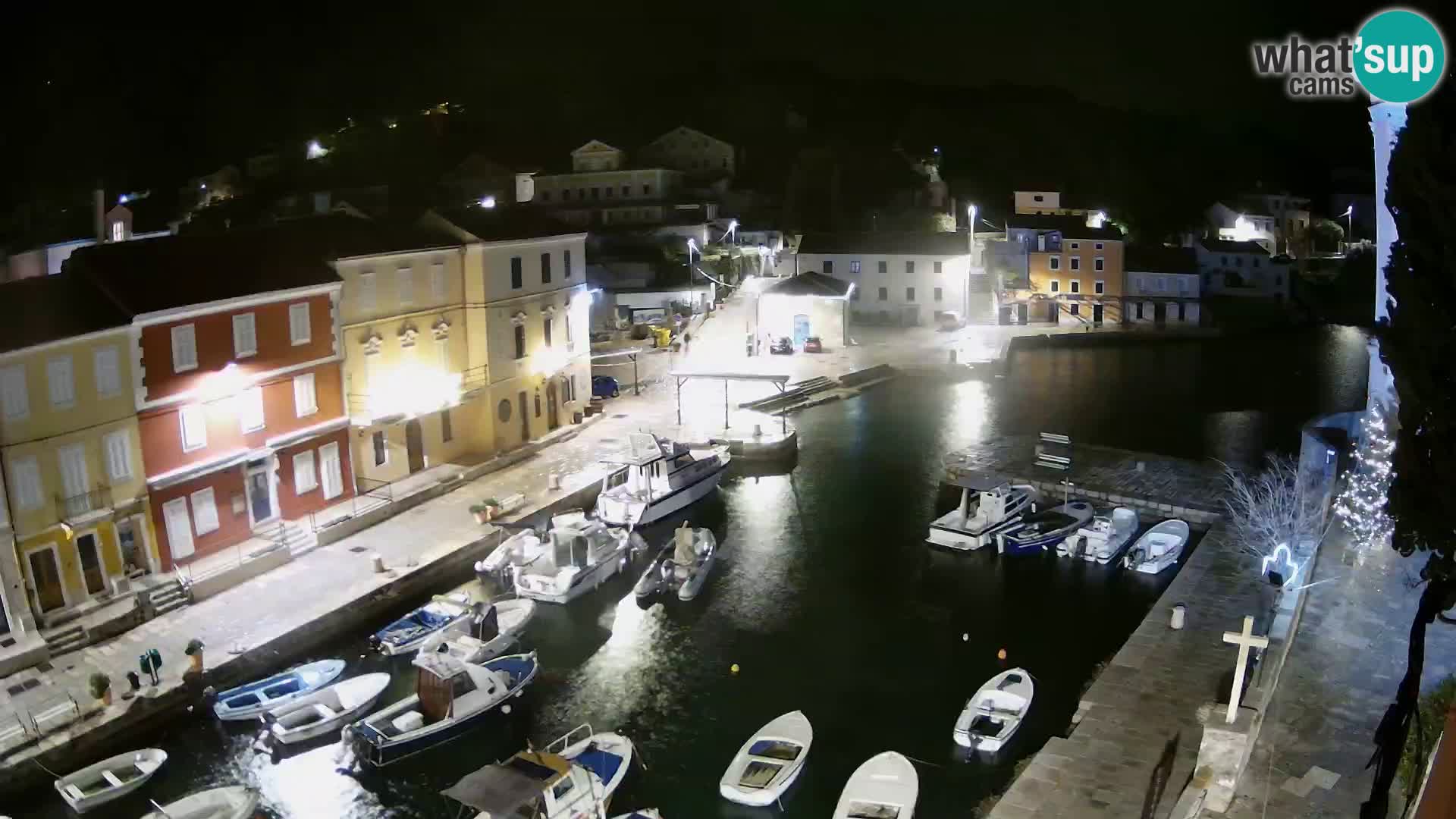 Veli Lošinj camera en vivo – plaza