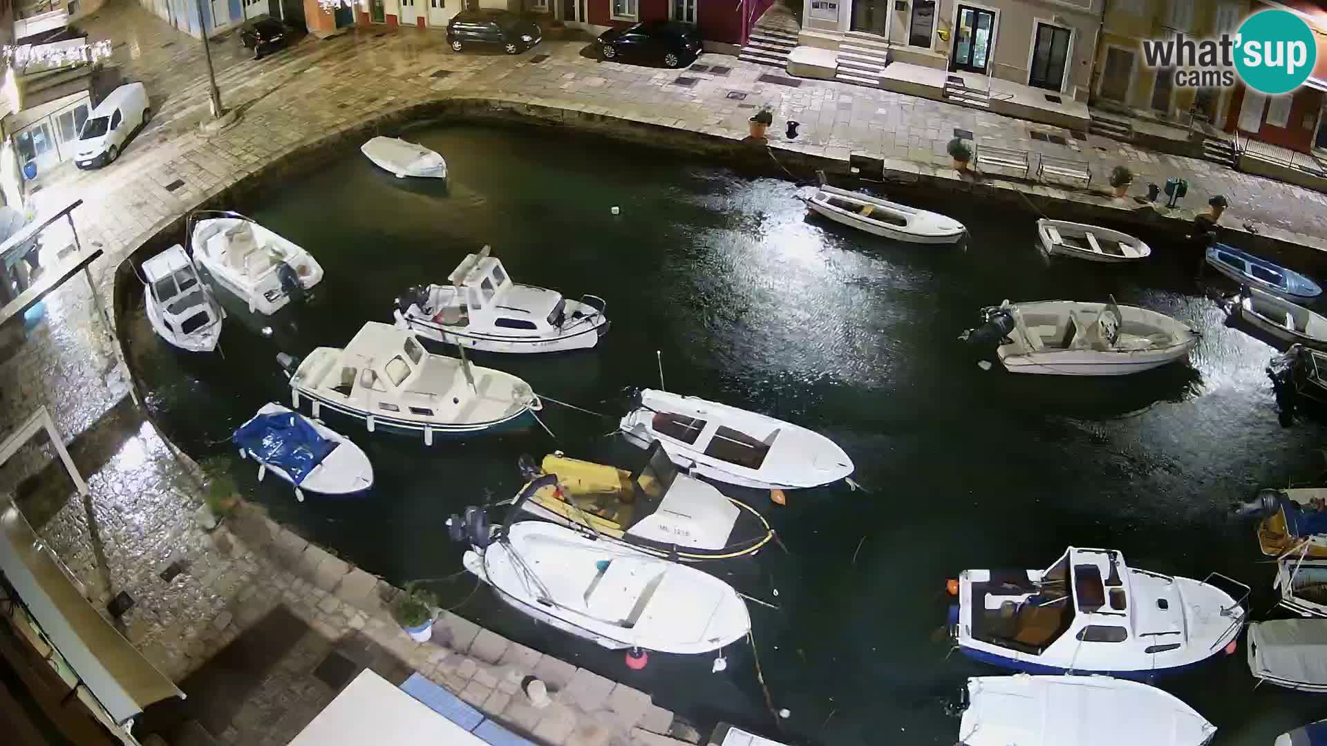 Veli Lošinj camera en vivo – plaza