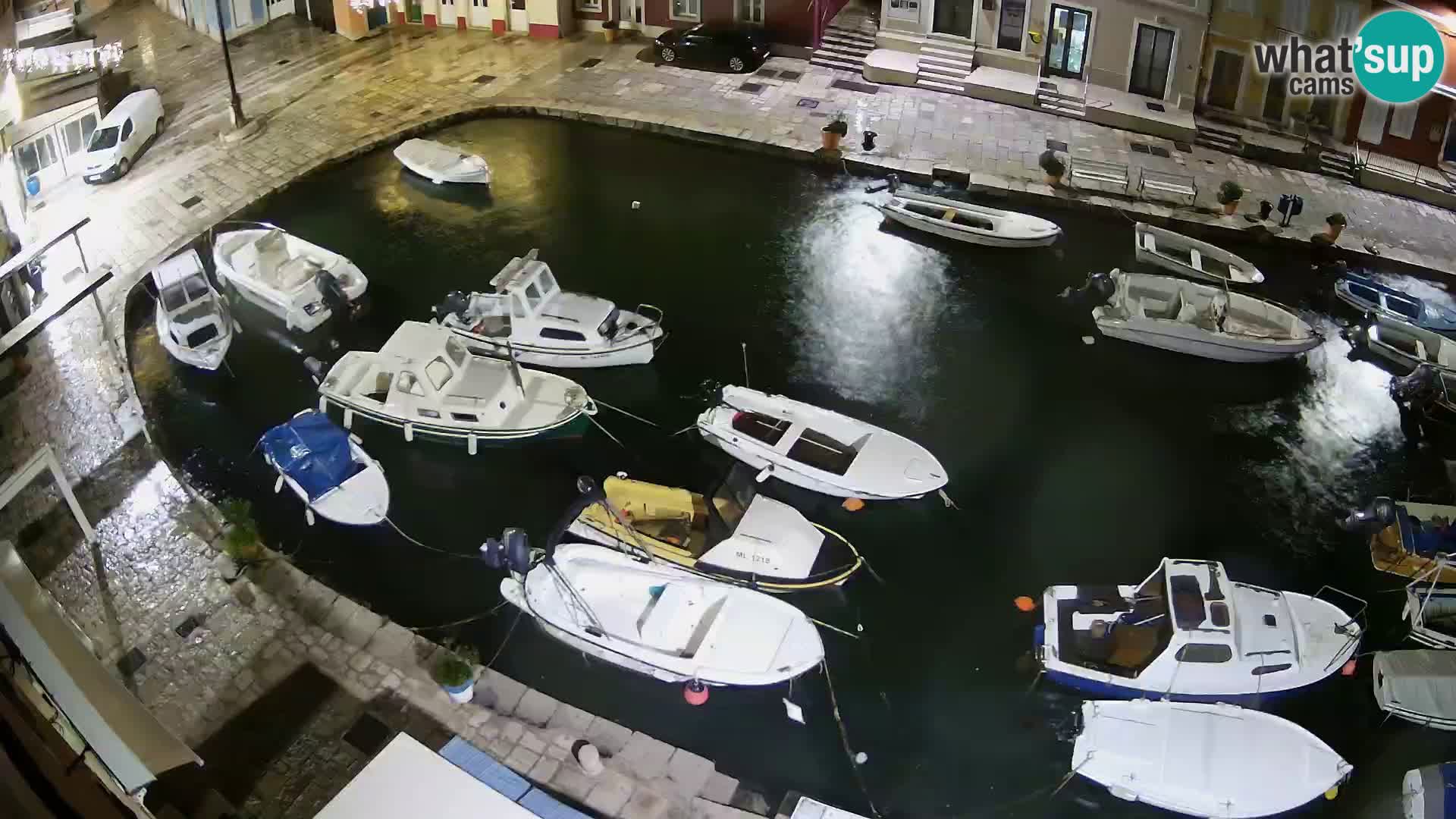 Veli Lošinj camera en vivo – plaza