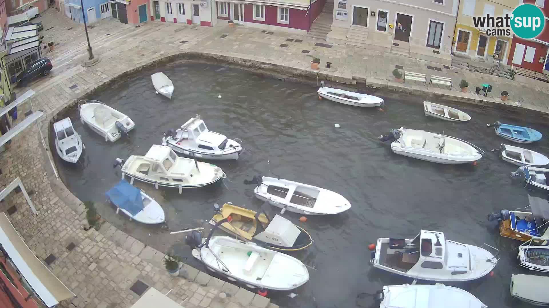 Lussingrande webcam – Piazzetta