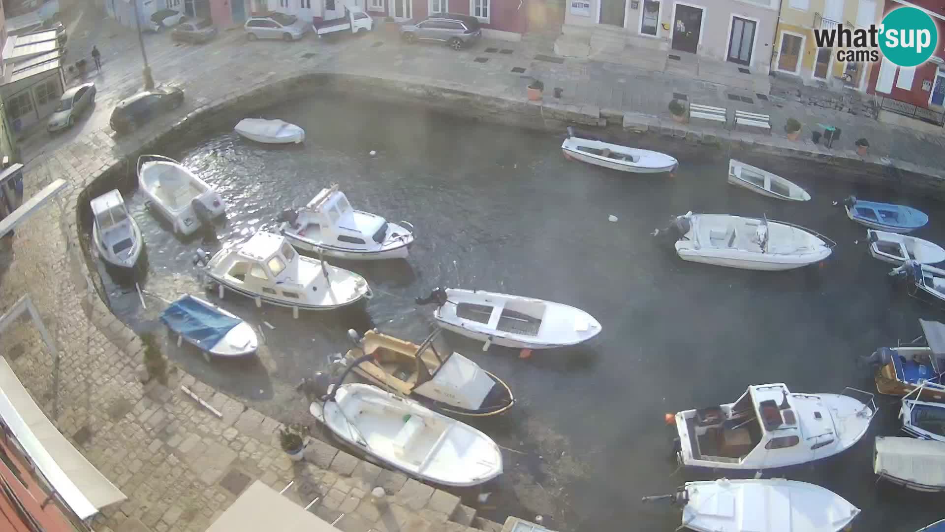 Lussingrande webcam – Piazzetta