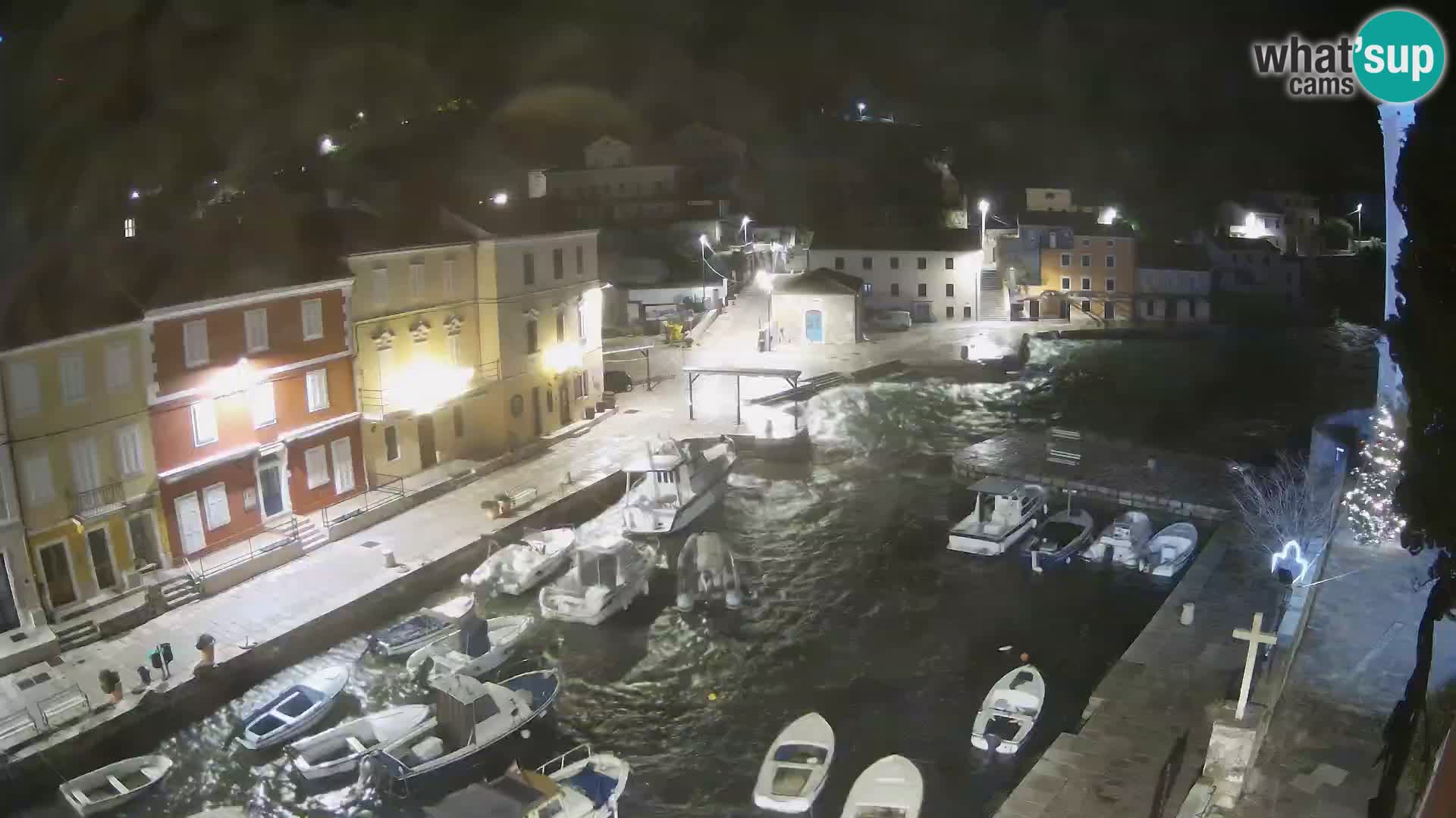 Veli Lošinj camera en vivo – plaza