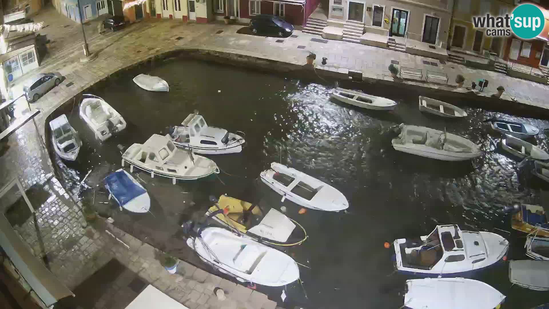 Lussingrande webcam – Piazzetta