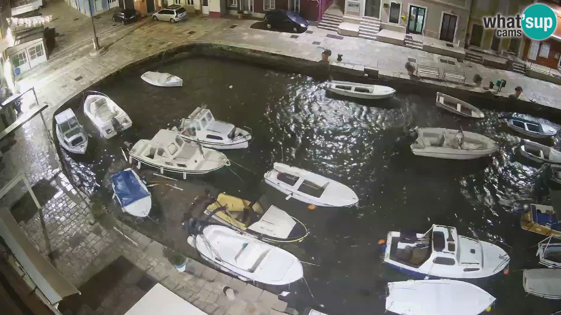 Veli Lošinj camera en vivo – plaza