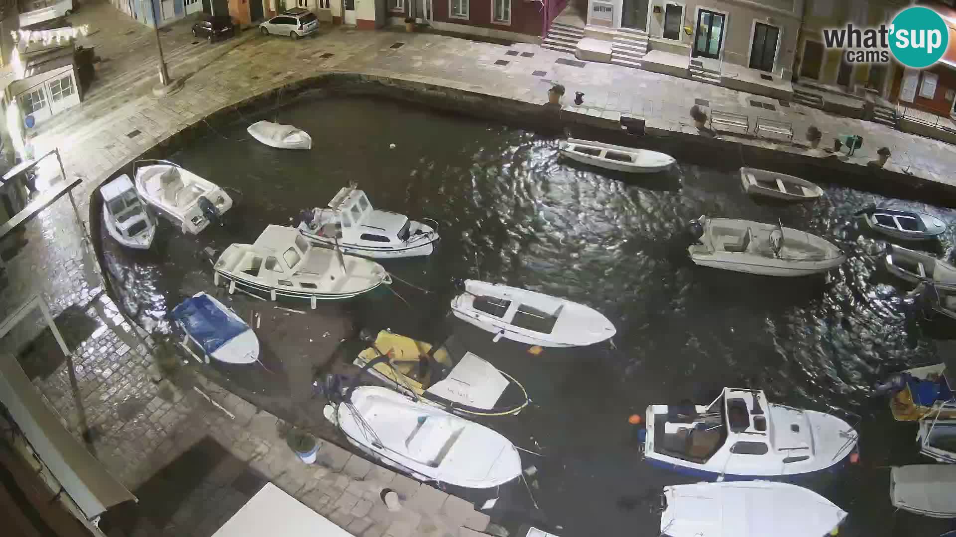 Veli Lošinj camera en vivo – plaza