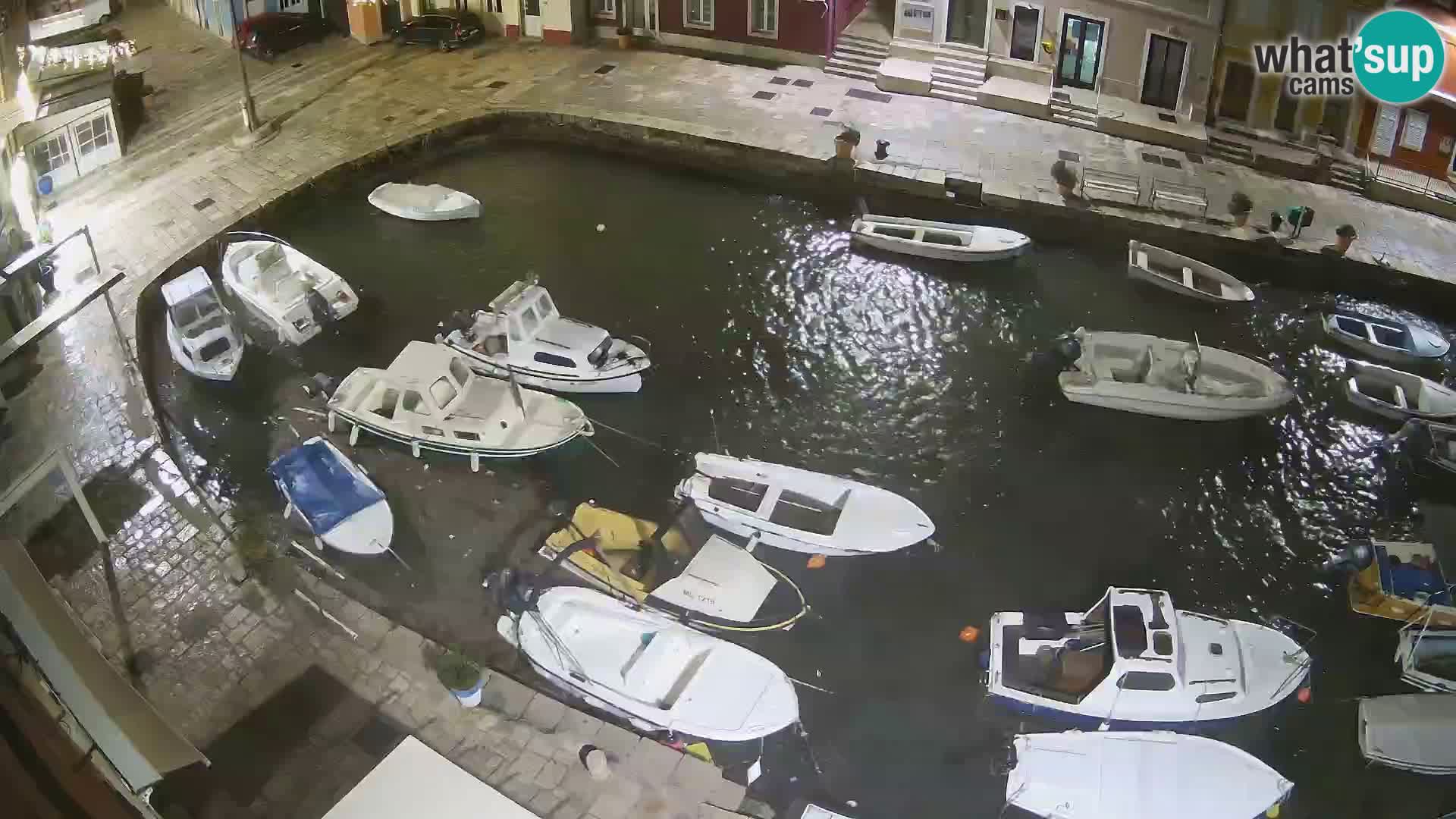 Veli Lošinj camera en vivo – plaza