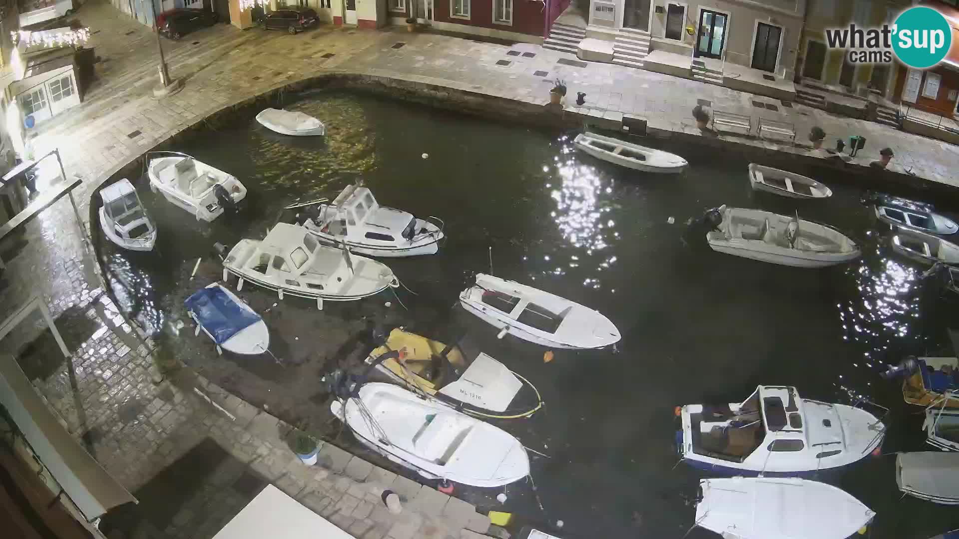 Veli Lošinj camera en vivo – plaza