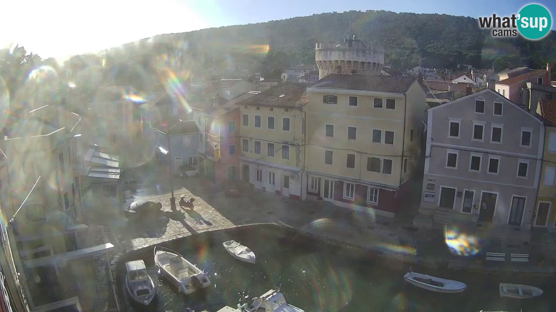 Veli Lošinj camera en vivo – plaza