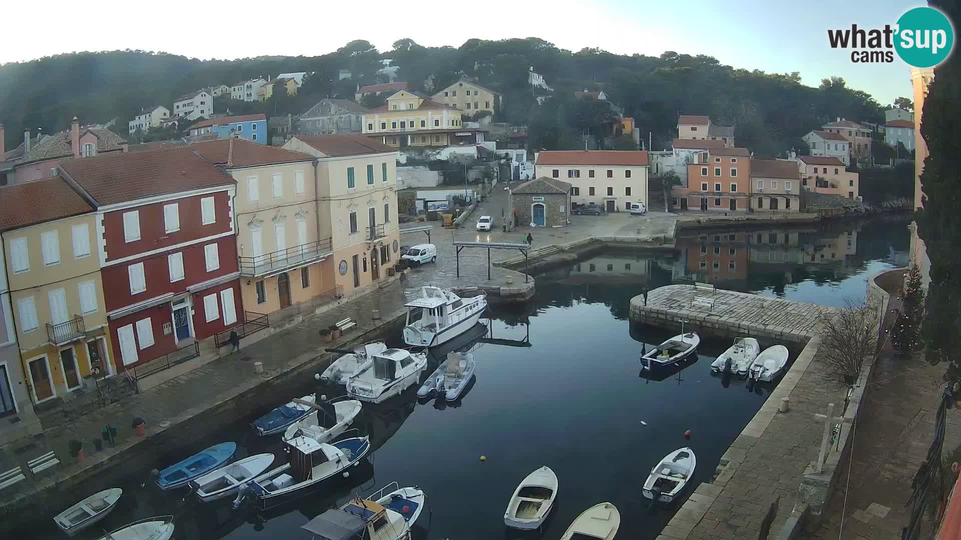 Veli Lošinj camera en vivo – plaza