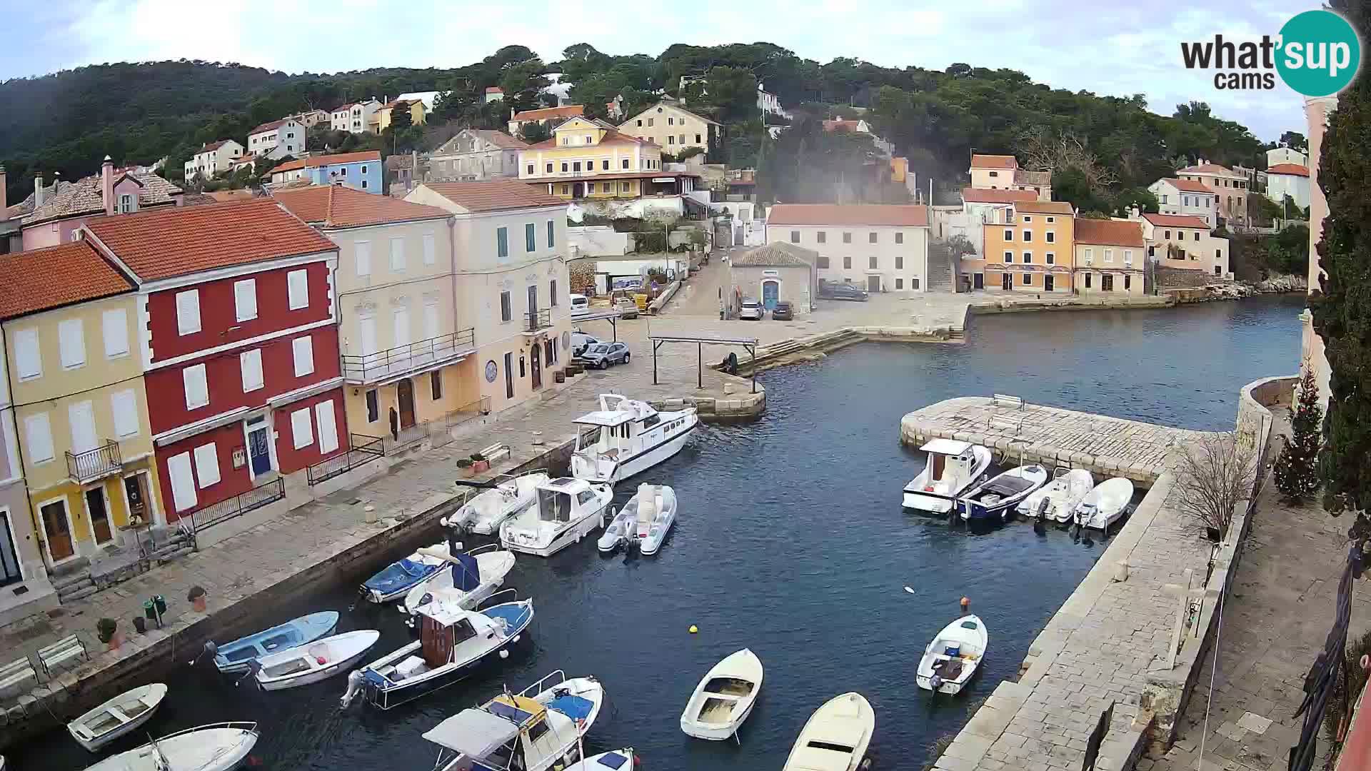 Veli Lošinj web kamera – trgič