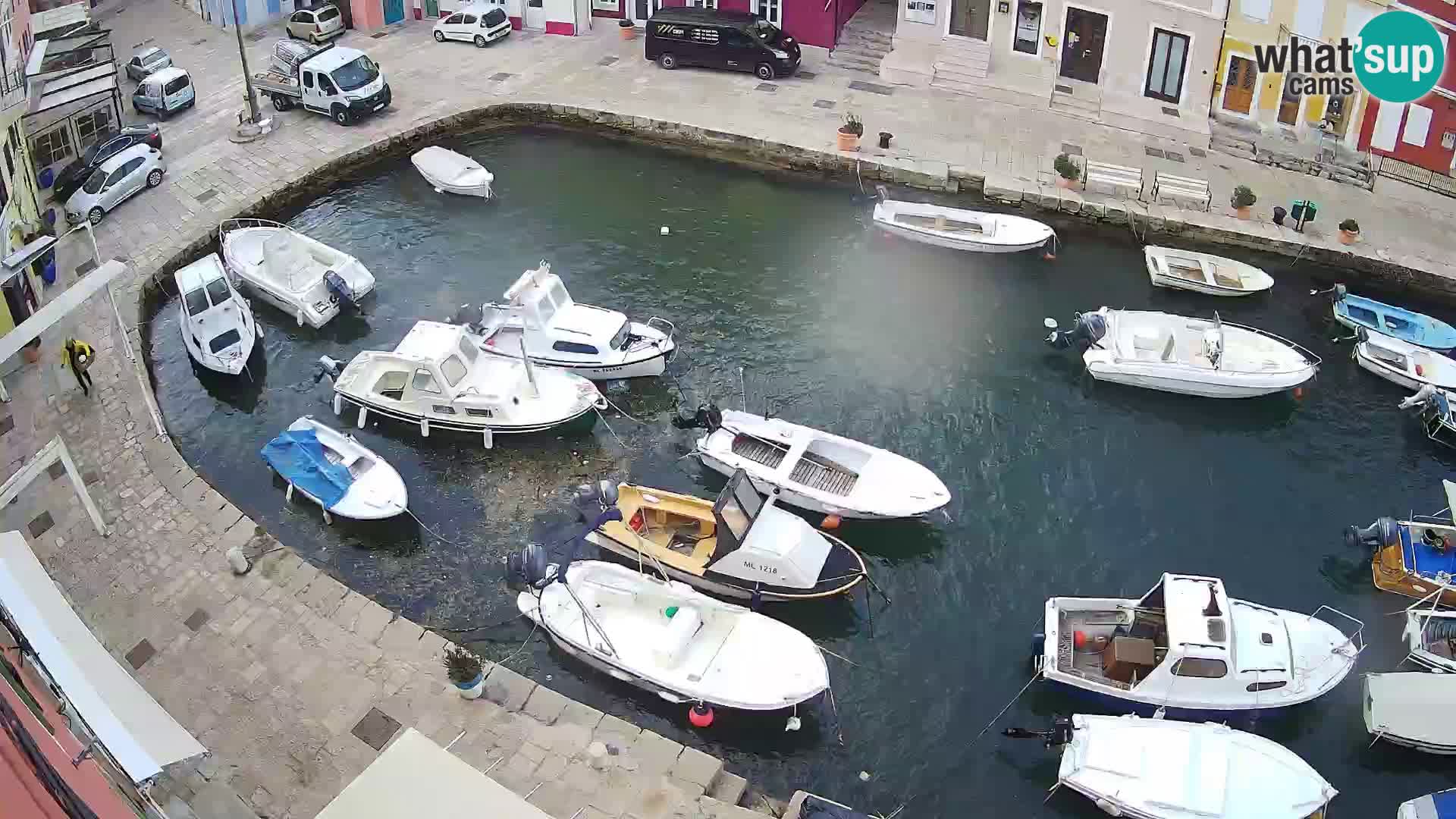 Veli Lošninj webcam – main square