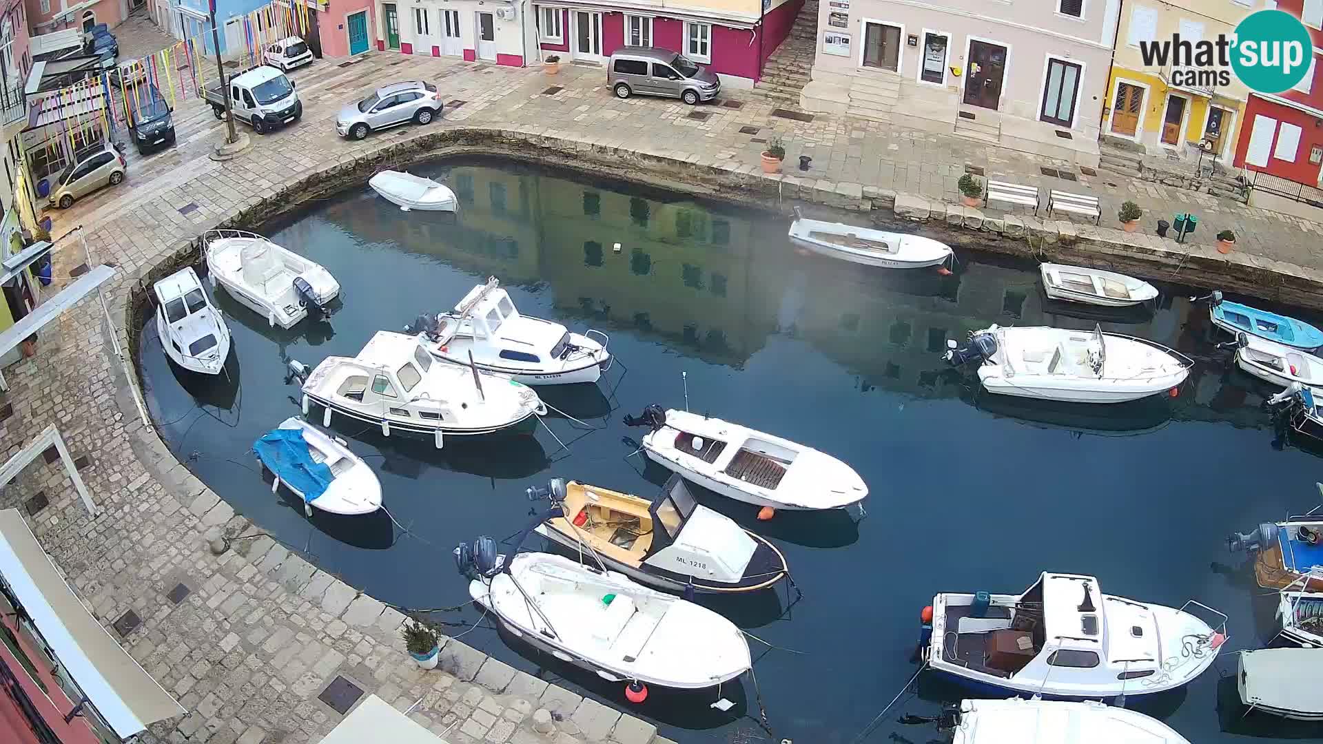 Veli Lošinj spletna kamera – trg