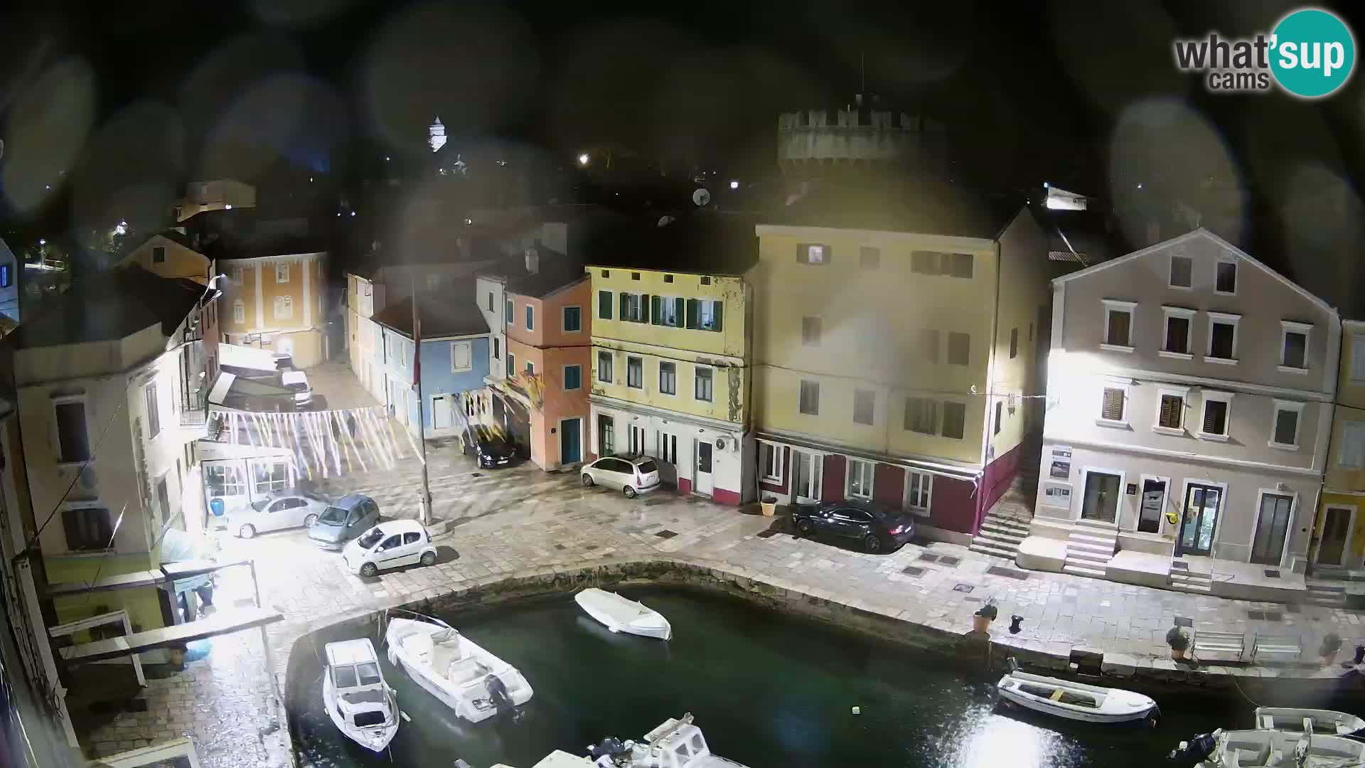 Lussingrande webcam – Piazzetta