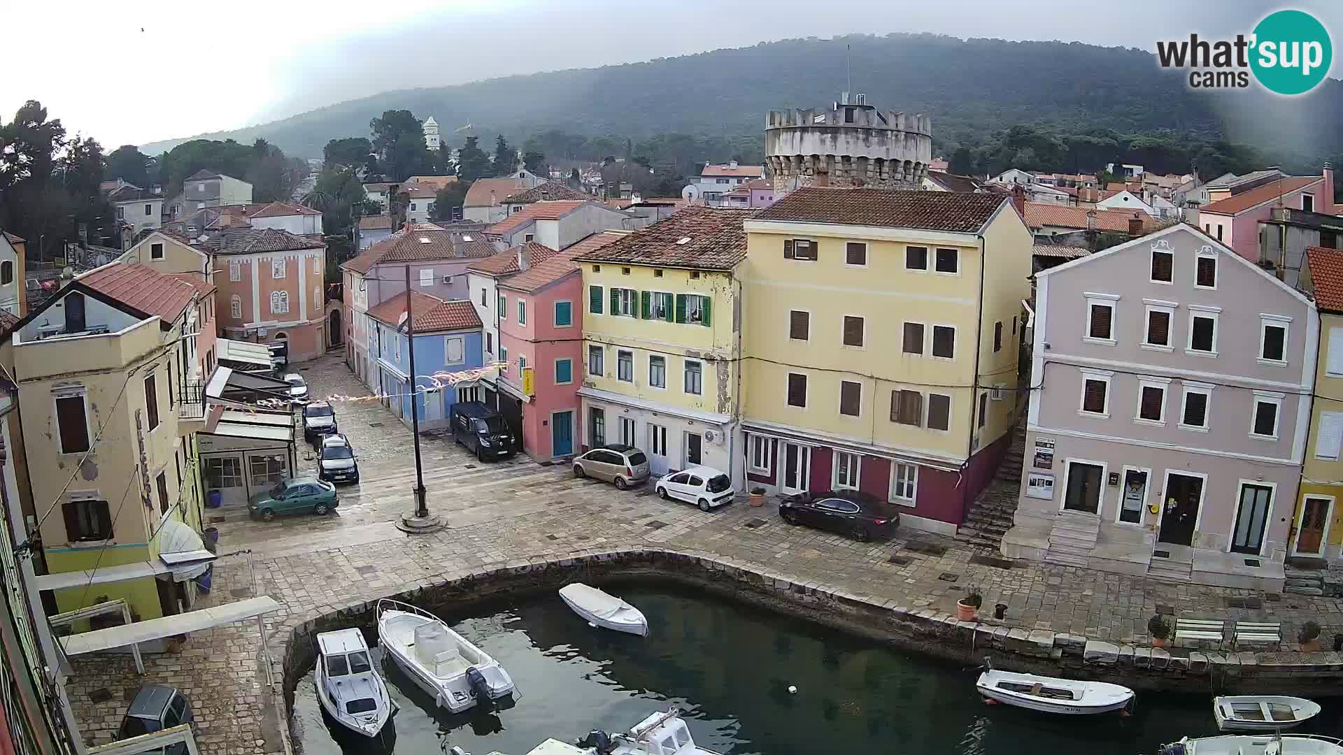 Veli Lošinj camera en vivo – plaza