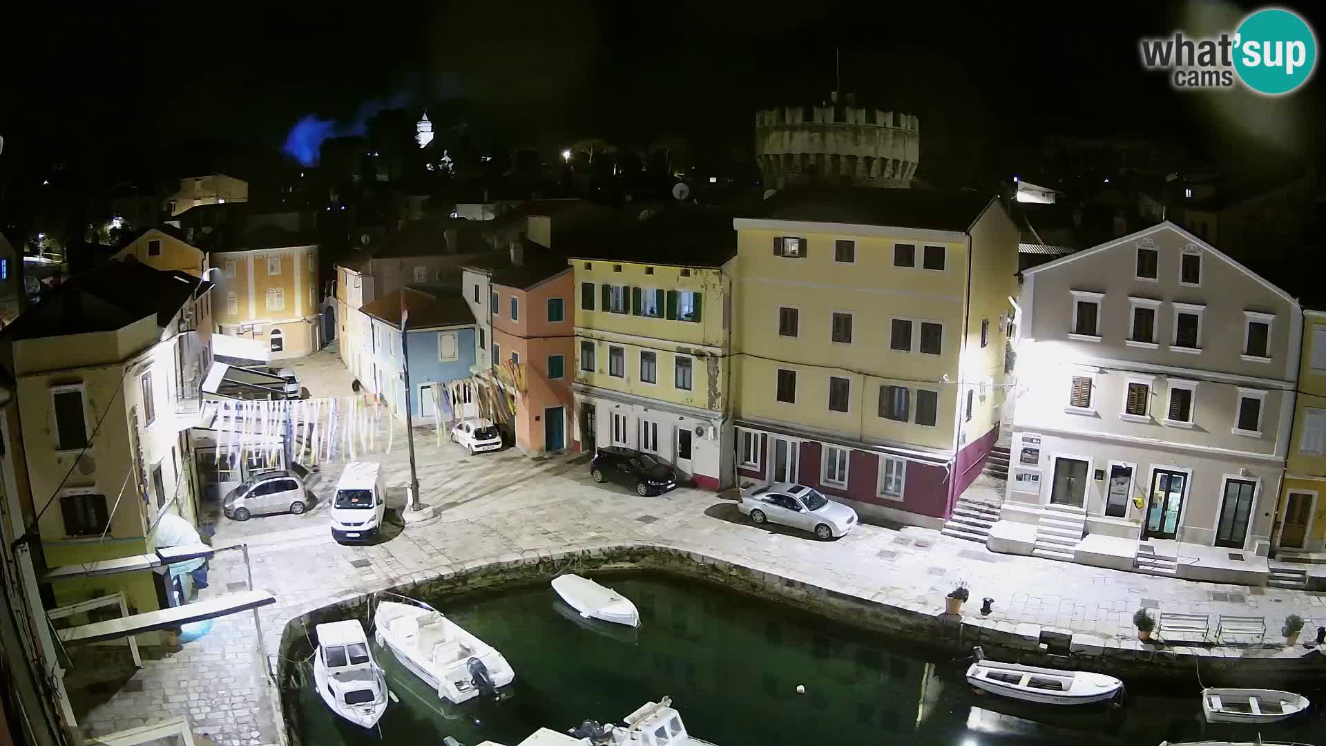 Veli Lošinj camera en vivo – plaza