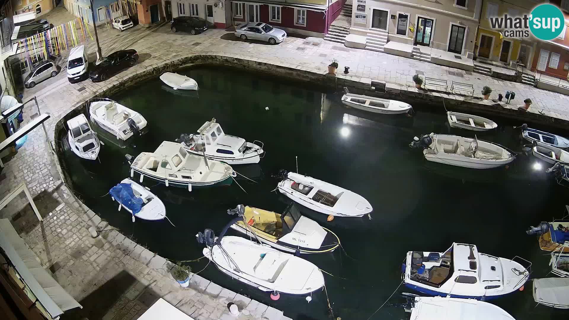 Lussingrande webcam – Piazzetta