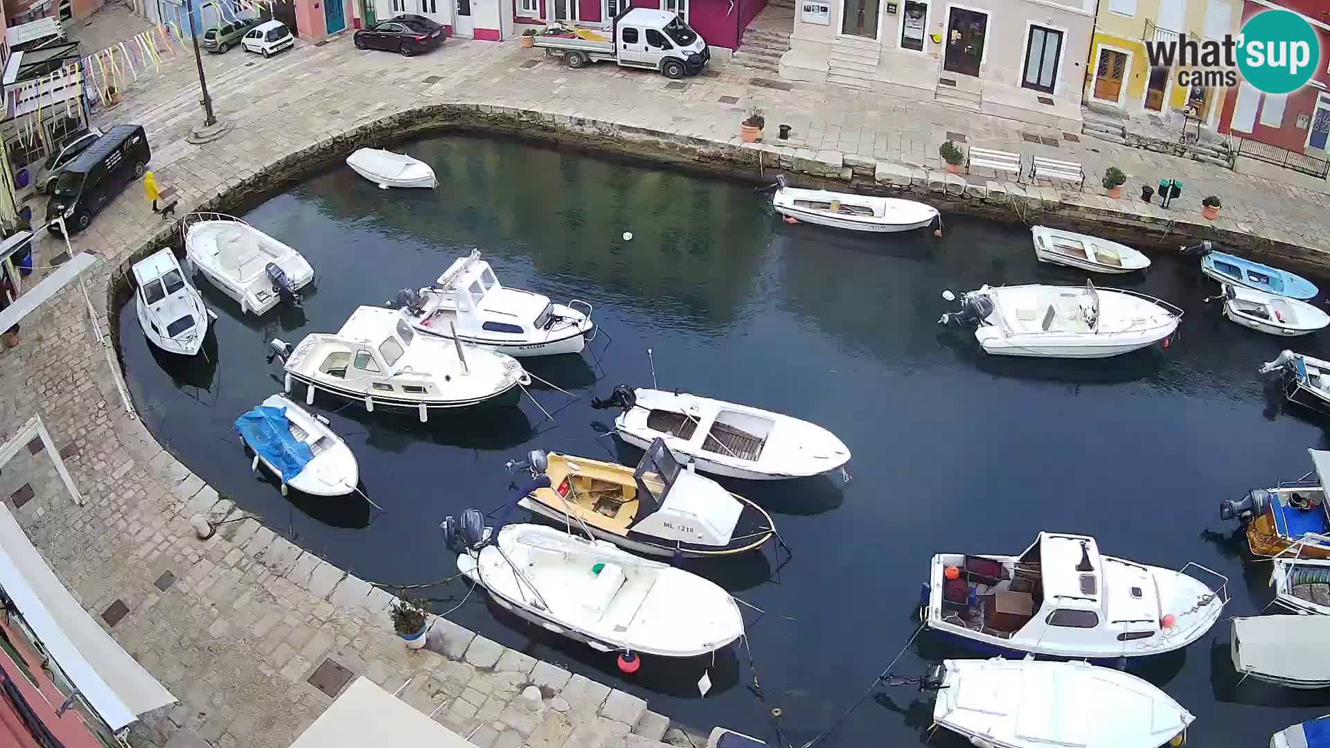 Veli Lošinj spletna kamera – trg