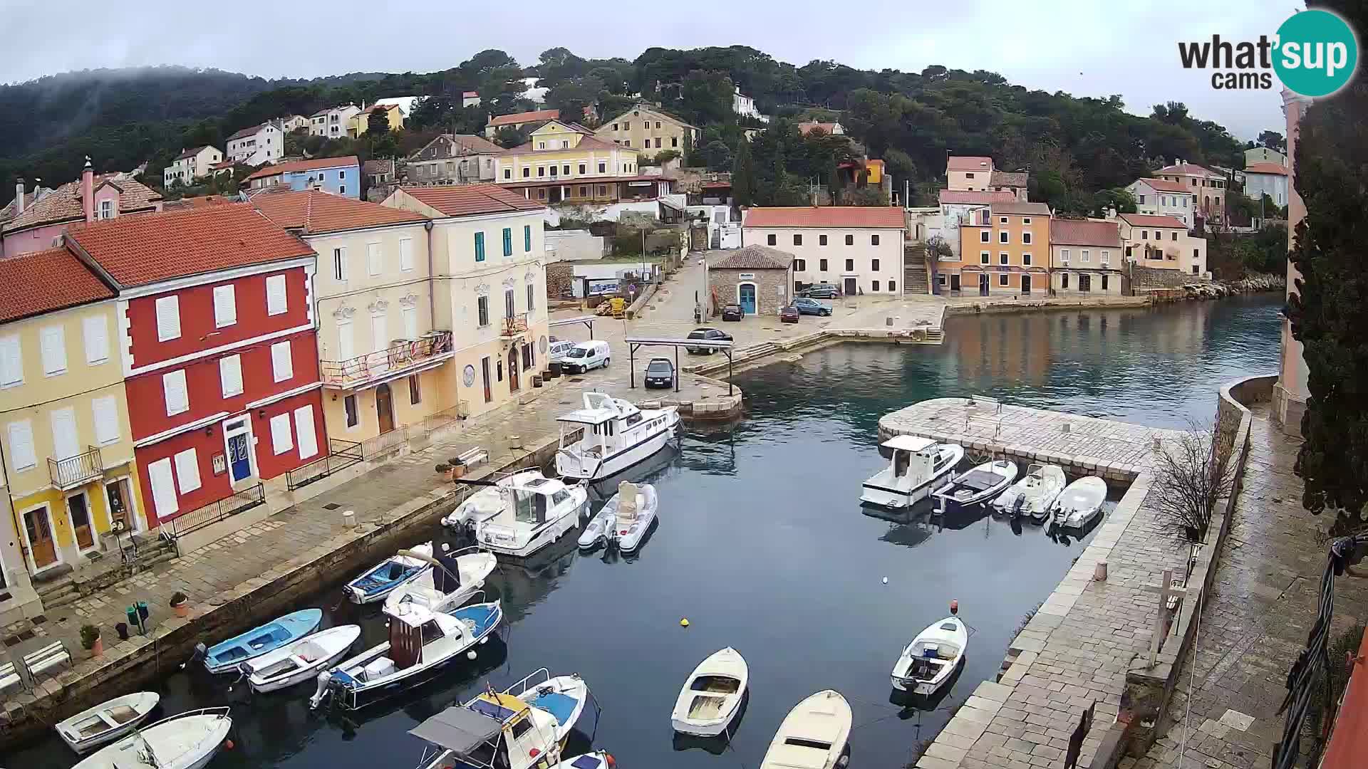 Veli Lošinj web kamera – trgič