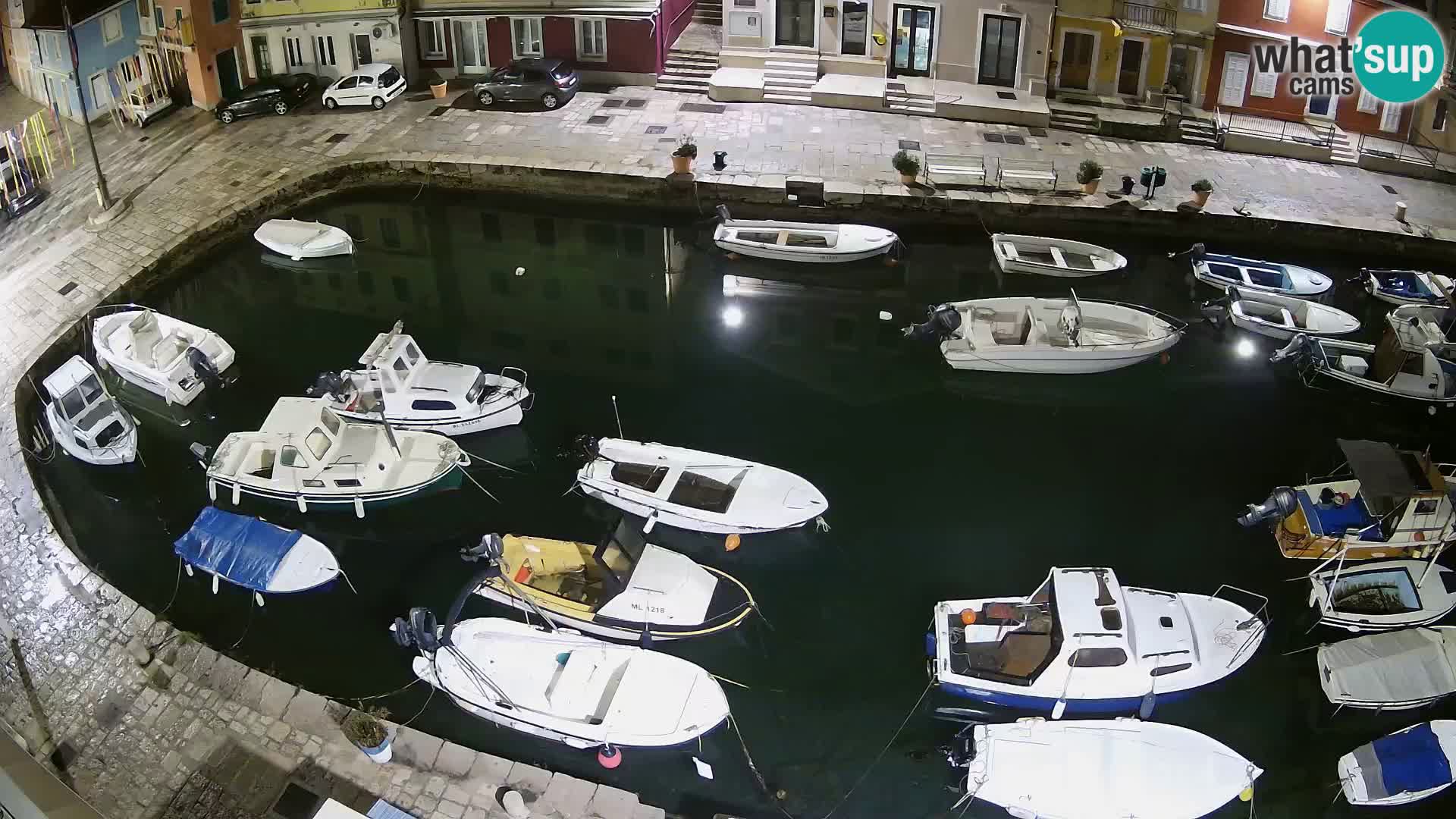 Lussingrande webcam – Piazzetta