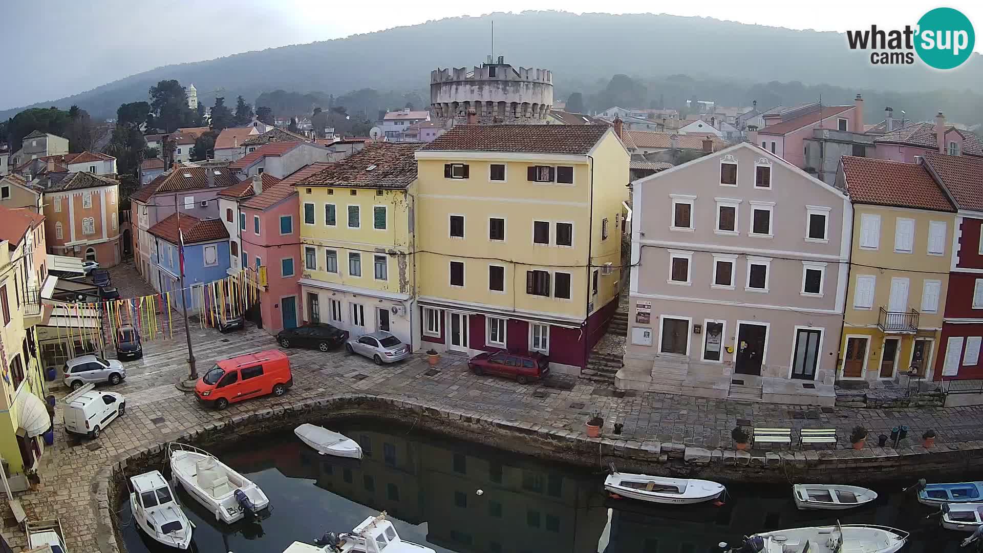 Veli Lošinj camera en vivo – plaza