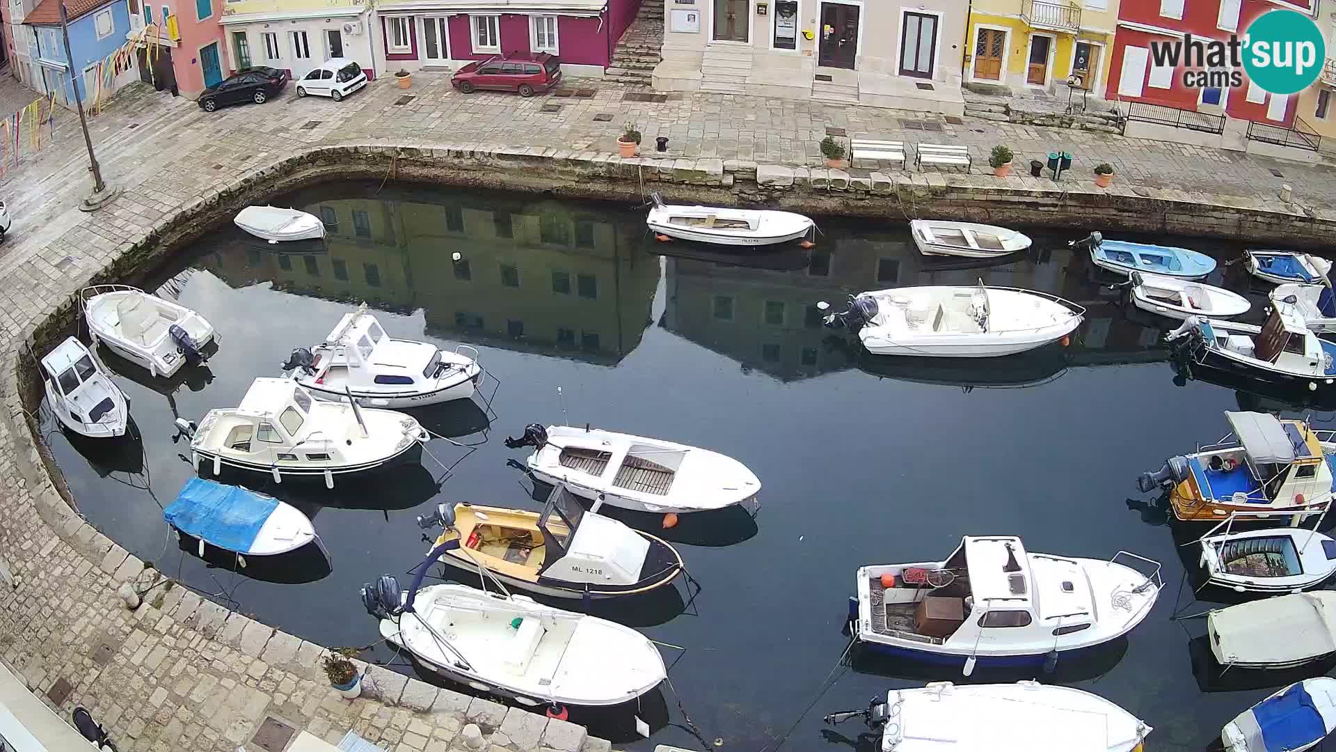 Veli Lošinj spletna kamera – trg