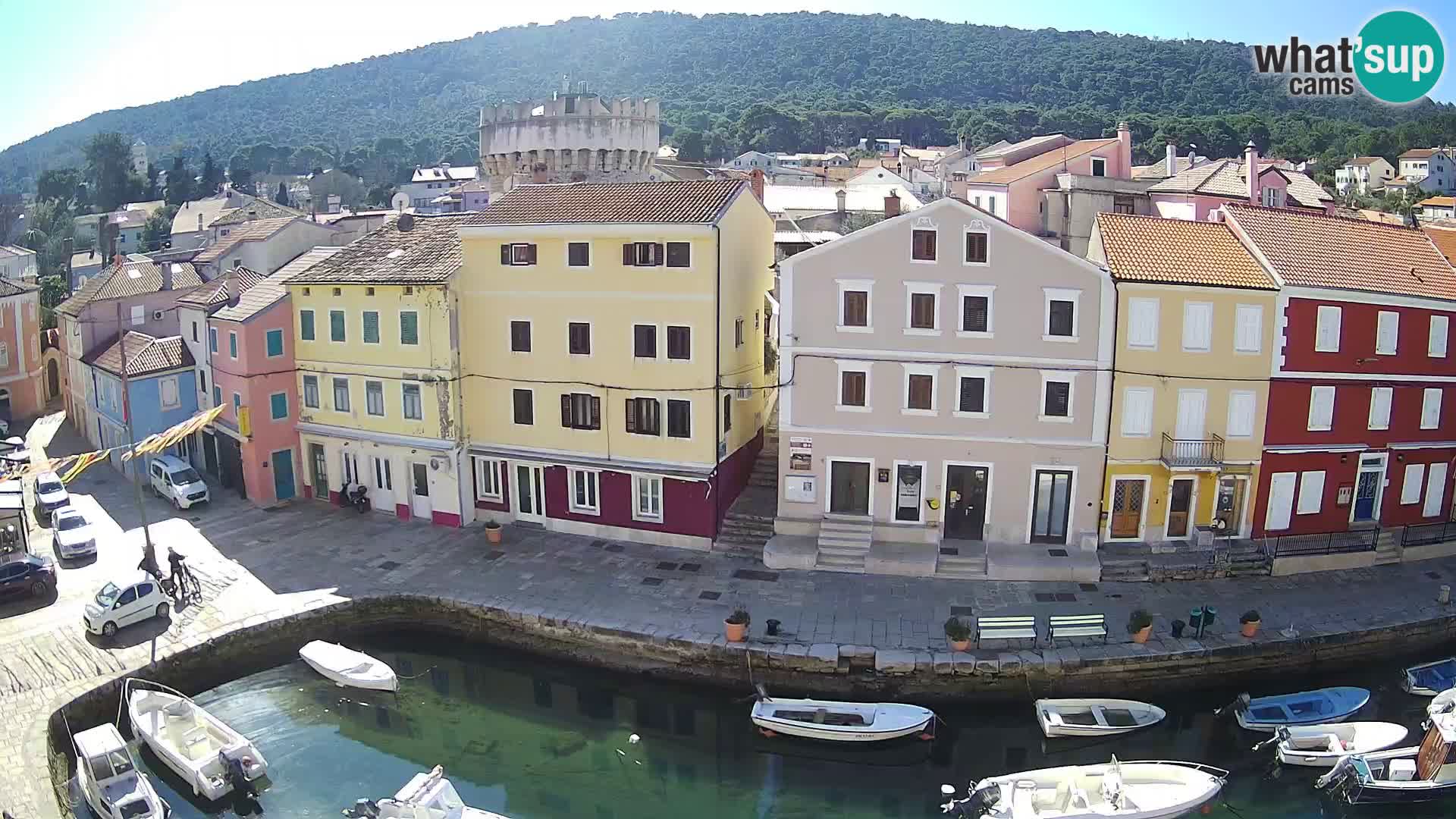 Veli Lošinj web kamera – trgič