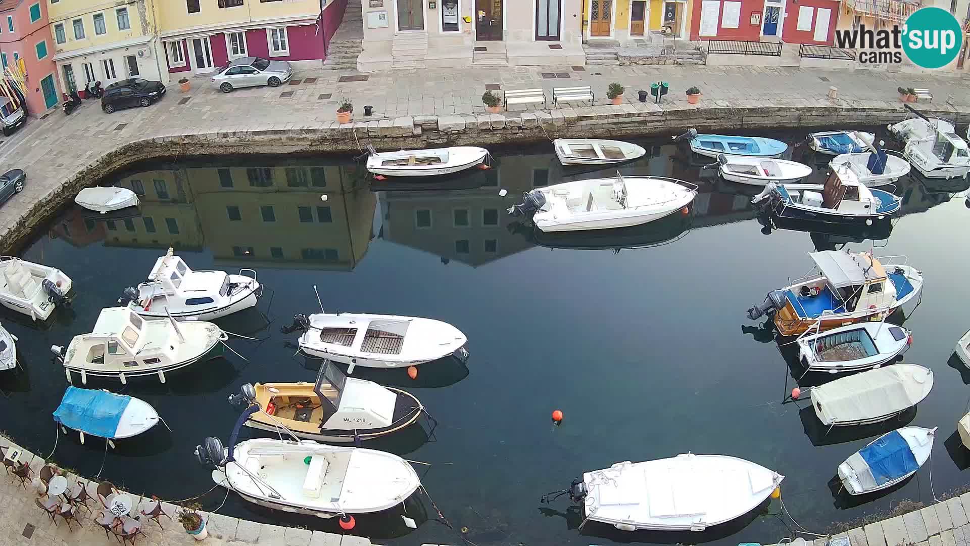 Veli Lošinj spletna kamera – trg