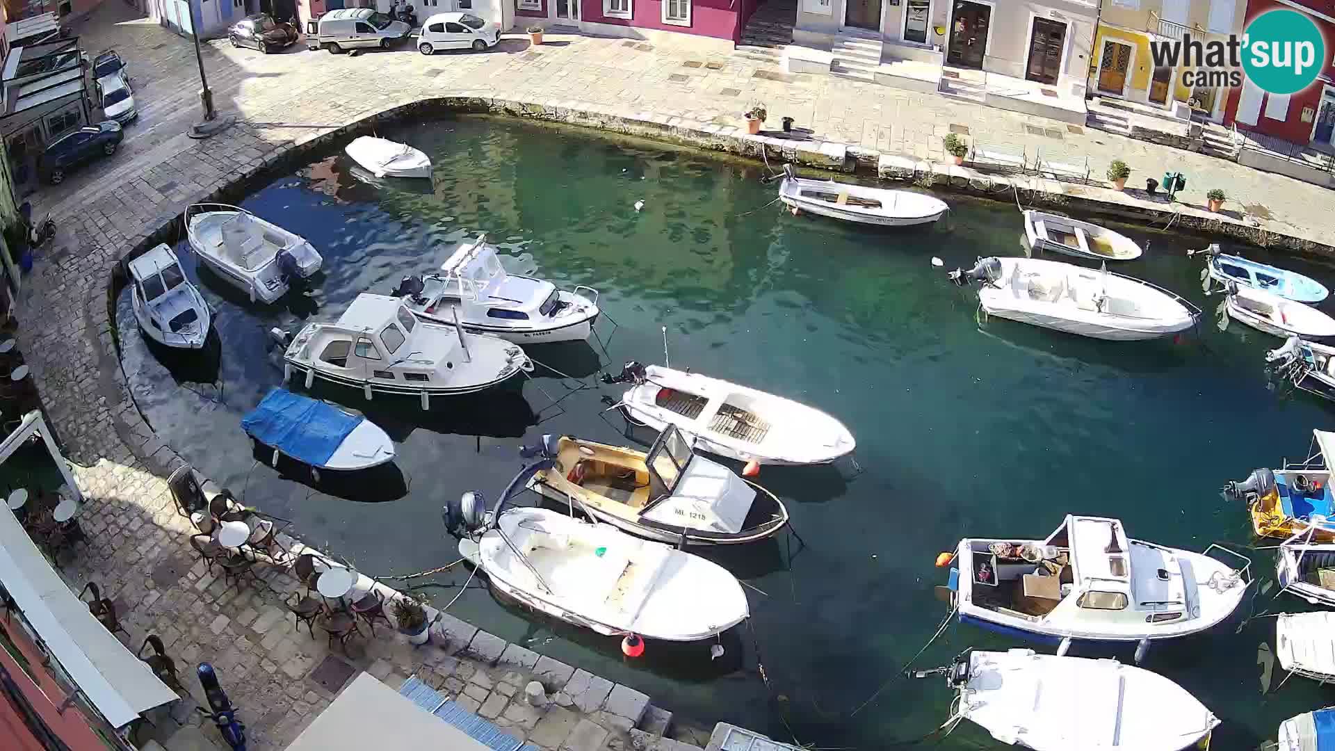 Veli Lošinj spletna kamera – trg