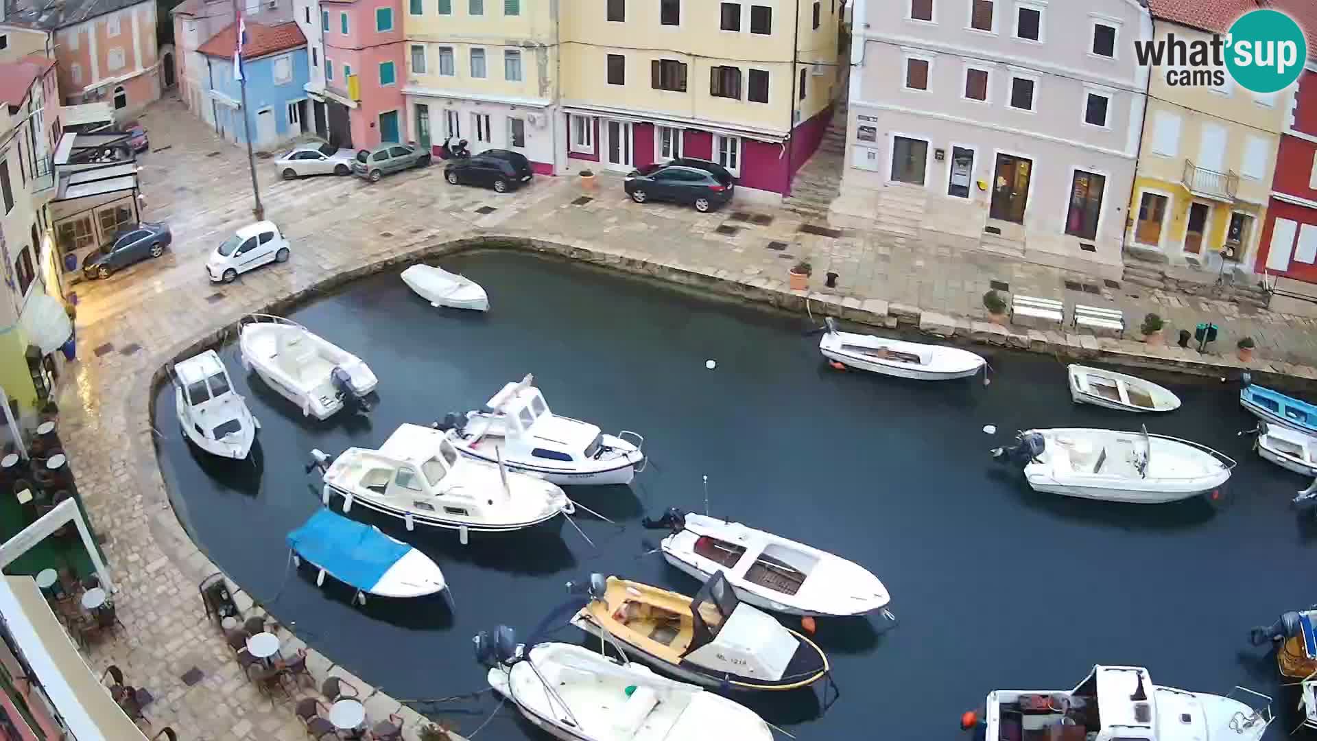 Veli Lošinj camera en vivo – plaza